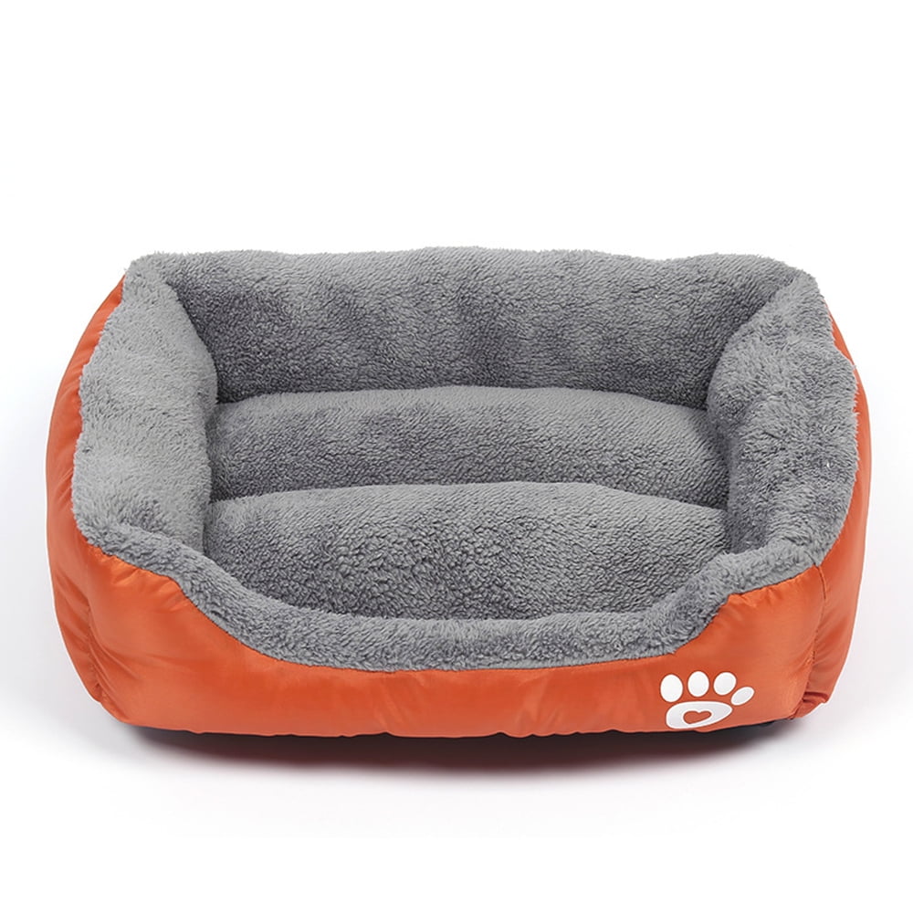 Dog Bed for Small Medium Large Dogs Puppy Cushion Kennel Pet Beds Rectangle, S