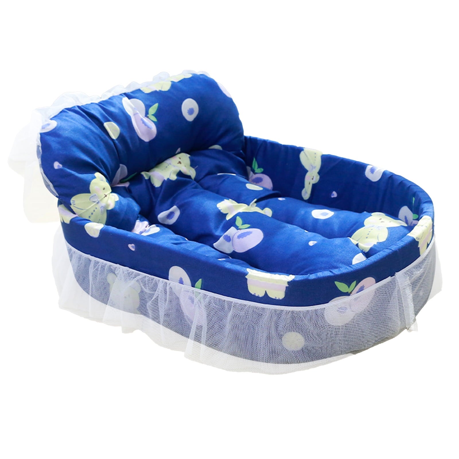 Clearance Dog Bed Medium Size Dogs, Cat Beds for Indoor Cats, Pet Bed for Puppy and Kitty, Washable, Extra , Anti-Slip Bottom