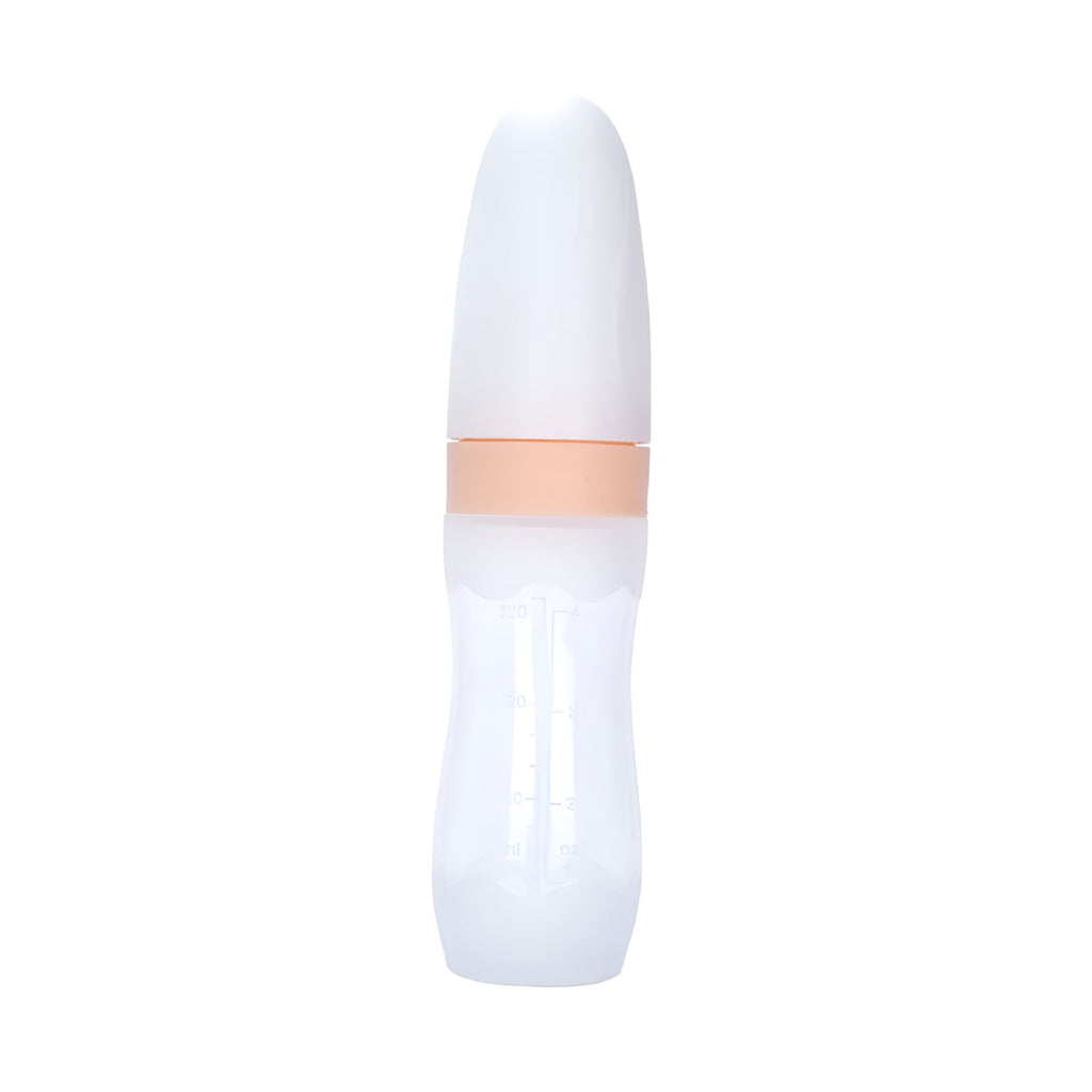 ACDANC 120ml Rice Cereal Bottle Feeding Bottle with Silicone Teether Baby Food Feeder