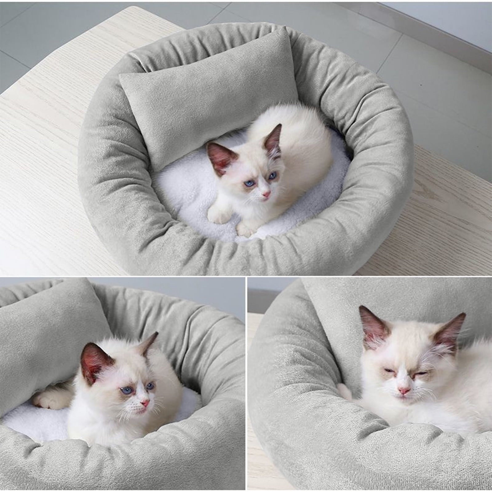 Cat Bed Large Clearance Removable Washable Pet Beds Pet Bed for Puppy and Kitten