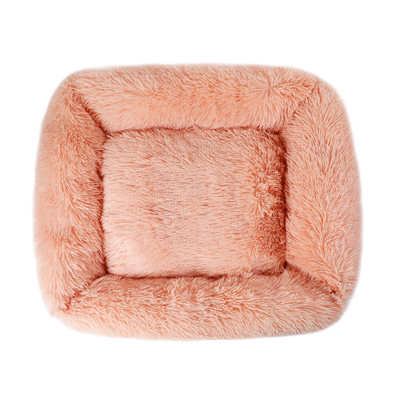 Rectangle Plush Pet Bed Bed for Dogs Cats Kennel Cuddler Crate Cushion Mat Washable
