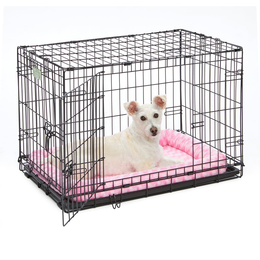 QuietTime Pet Bed &amp; Dog Crate Mat, Pink, 24"