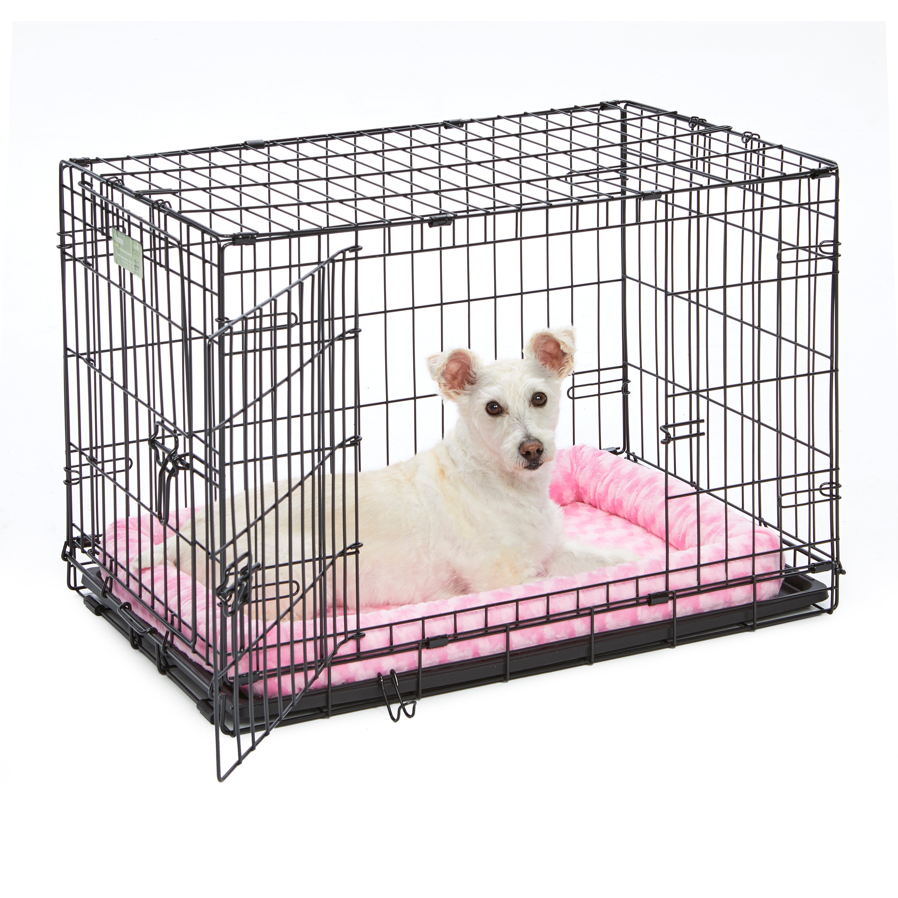 QuietTime Pet Bed &amp; Dog Crate Mat, Pink, 24"