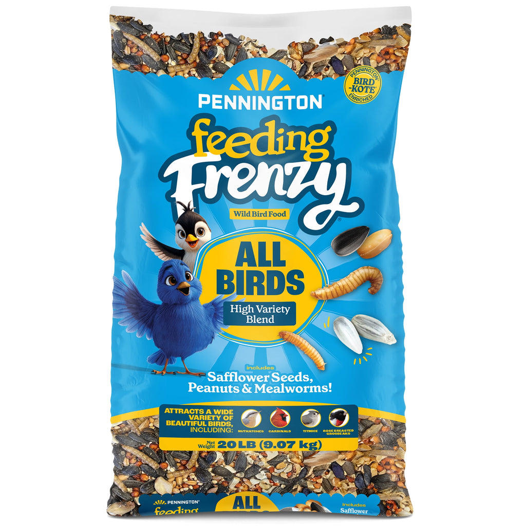 Feeding Frenzy Wild Bird Seeds, Wild Bird Food Mix, 5 lb.