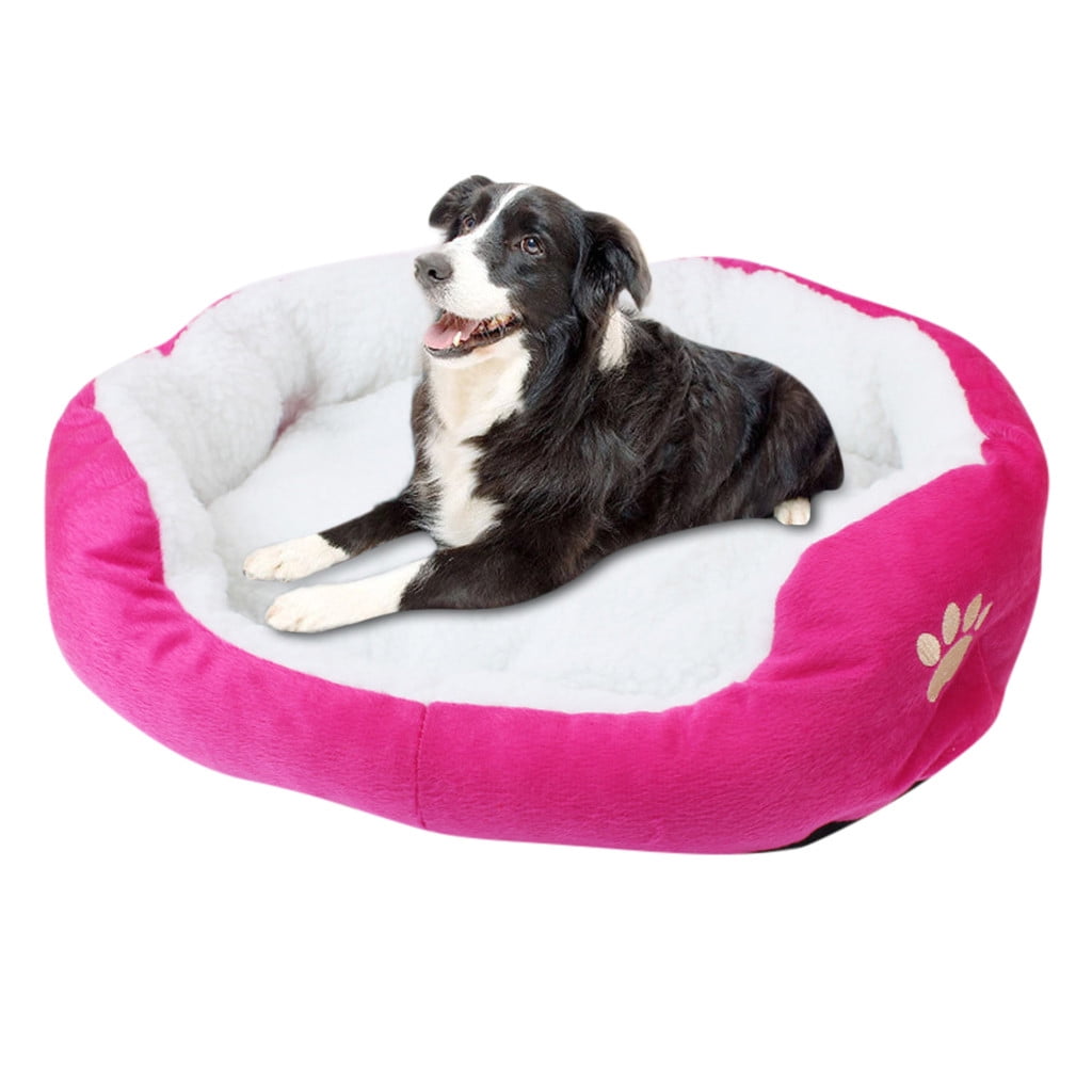 Pet Bed, Indoor Puppy Cushion Doghouse Fleece Pet Dog Cat Bed Indoor Pillow Cuddler for Small Dogs and Cats (19.68*15.75in)