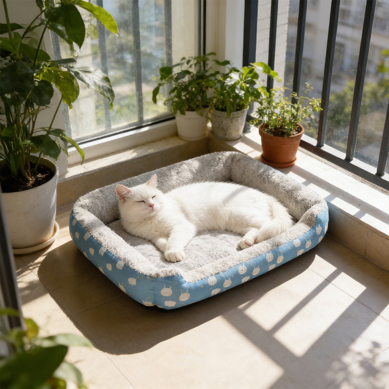 Pet Bed Sofa Mat Crate Pad Pet Furniture for Indoor Dogs and Cats