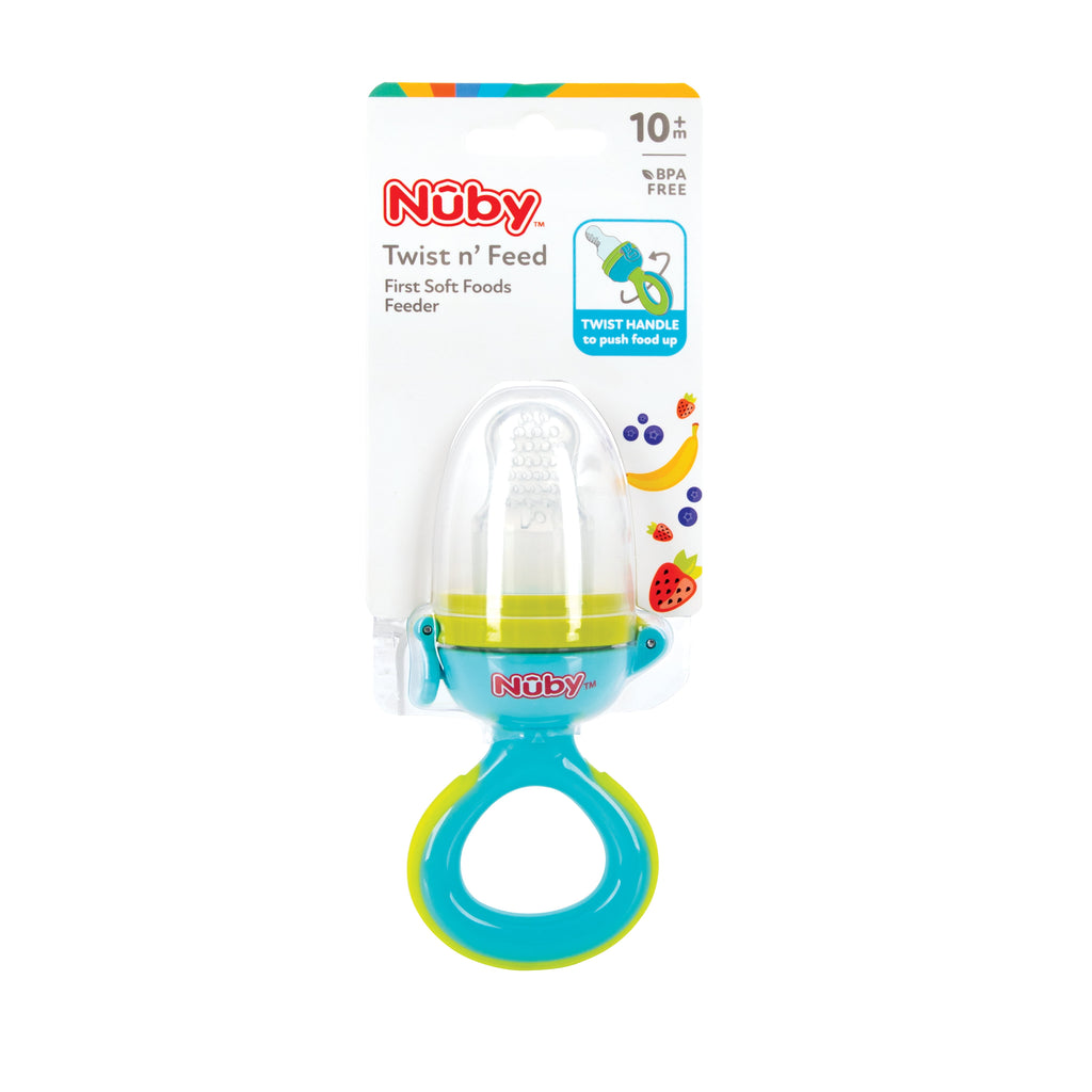 Twist n' Feed First Foods Feeder with Cover for Infants