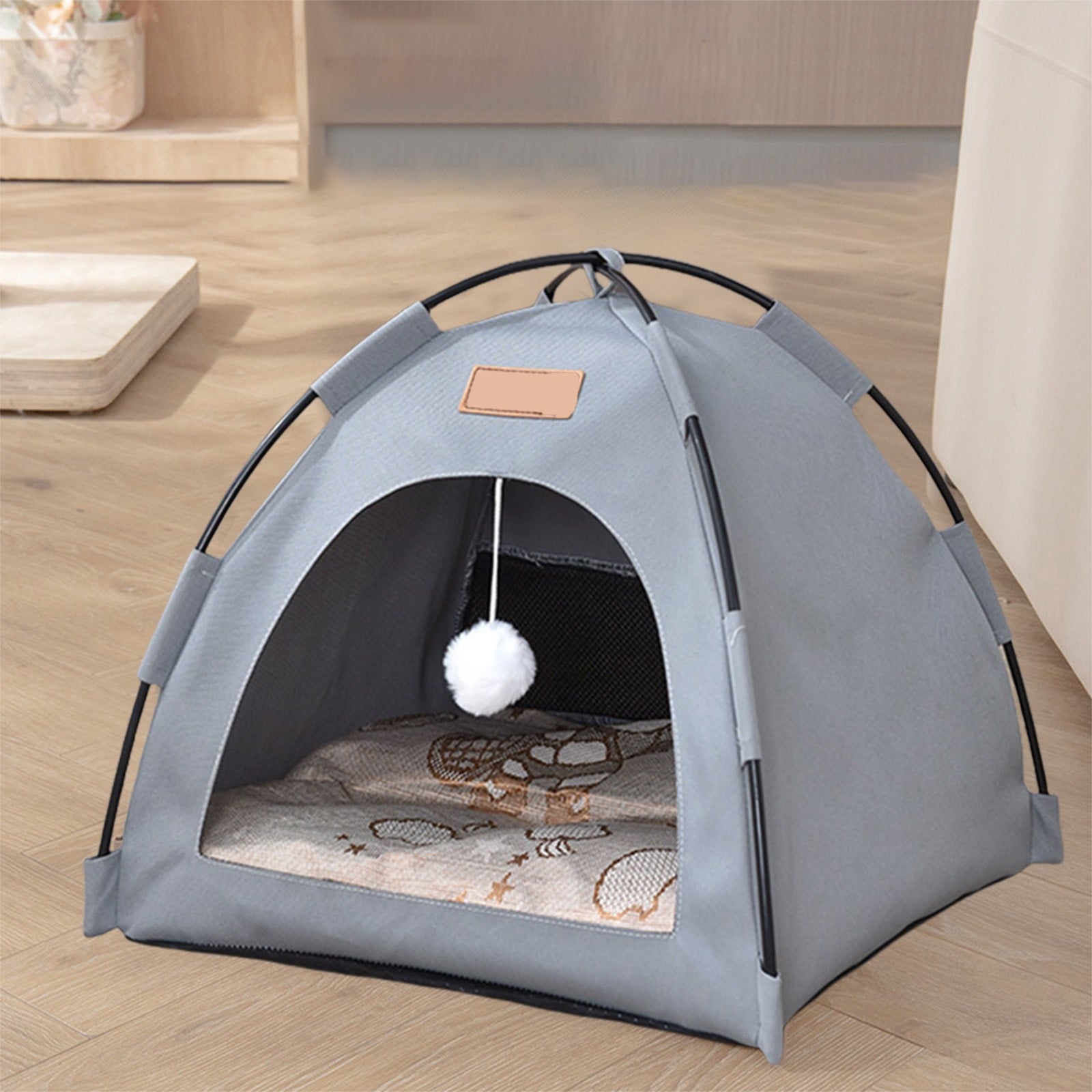 Clearance Dog Bed Medium Size Dogs, Cat Beds for Indoor Cats, Pet Bed for Puppy and Kitty, Washable, Extra , Anti-Slip Bottom