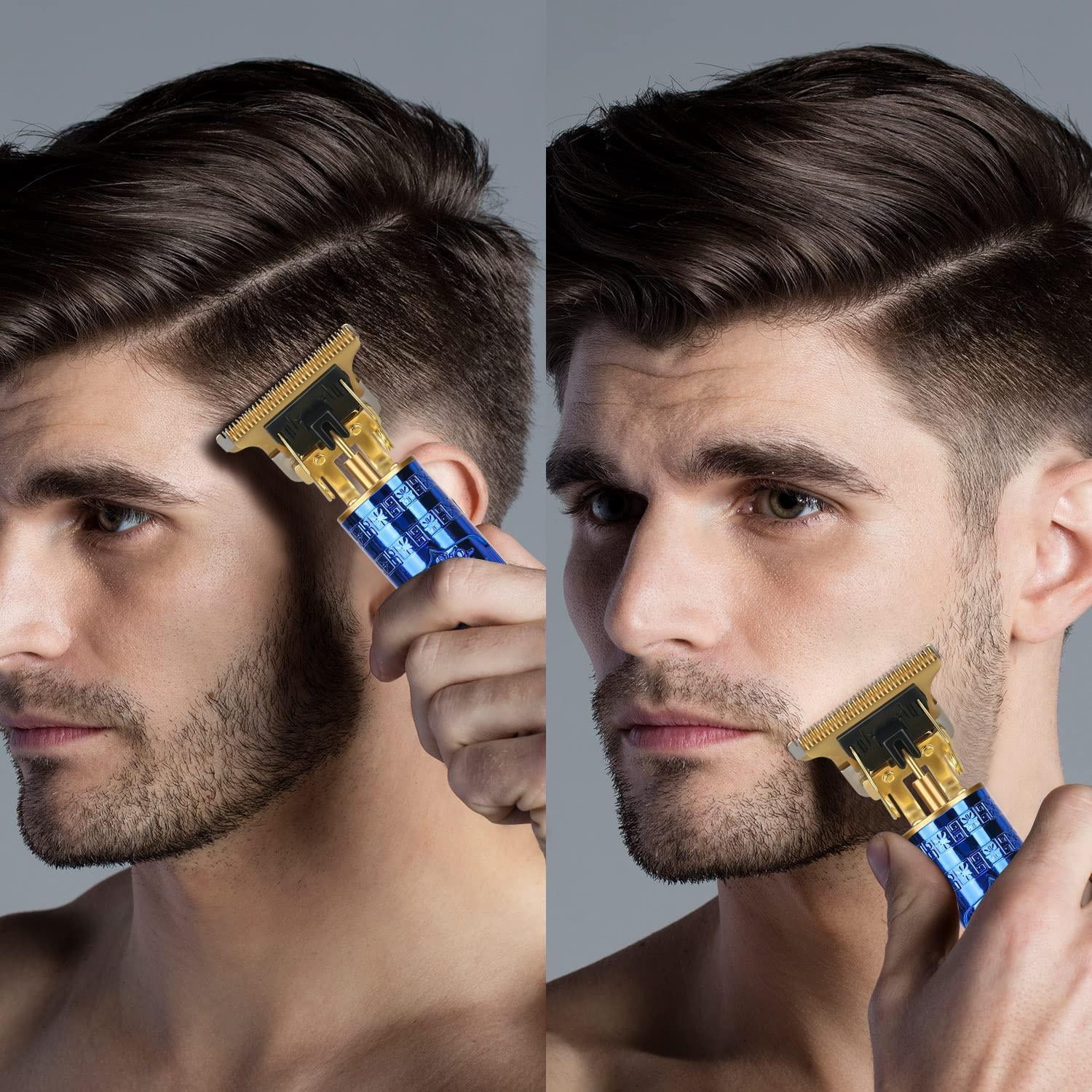 Elegant Choise Trimmer for Men, Cordless Electric Hair Clipper And Beard Trimmer - Haircut Grooming Kit With USB Charging