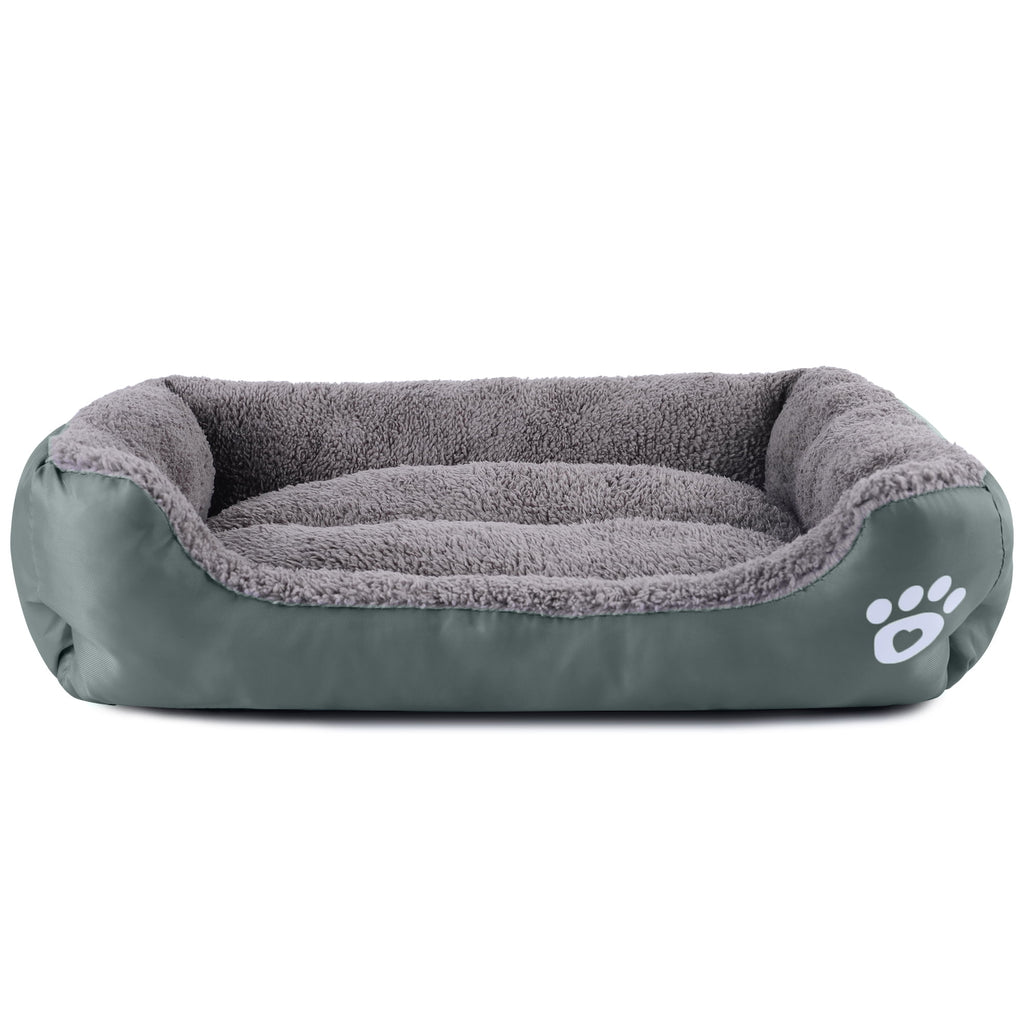 Dog Bed for Small Medium Large Dogs Puppy Cushion Kennel Pet Beds Rectangle, S