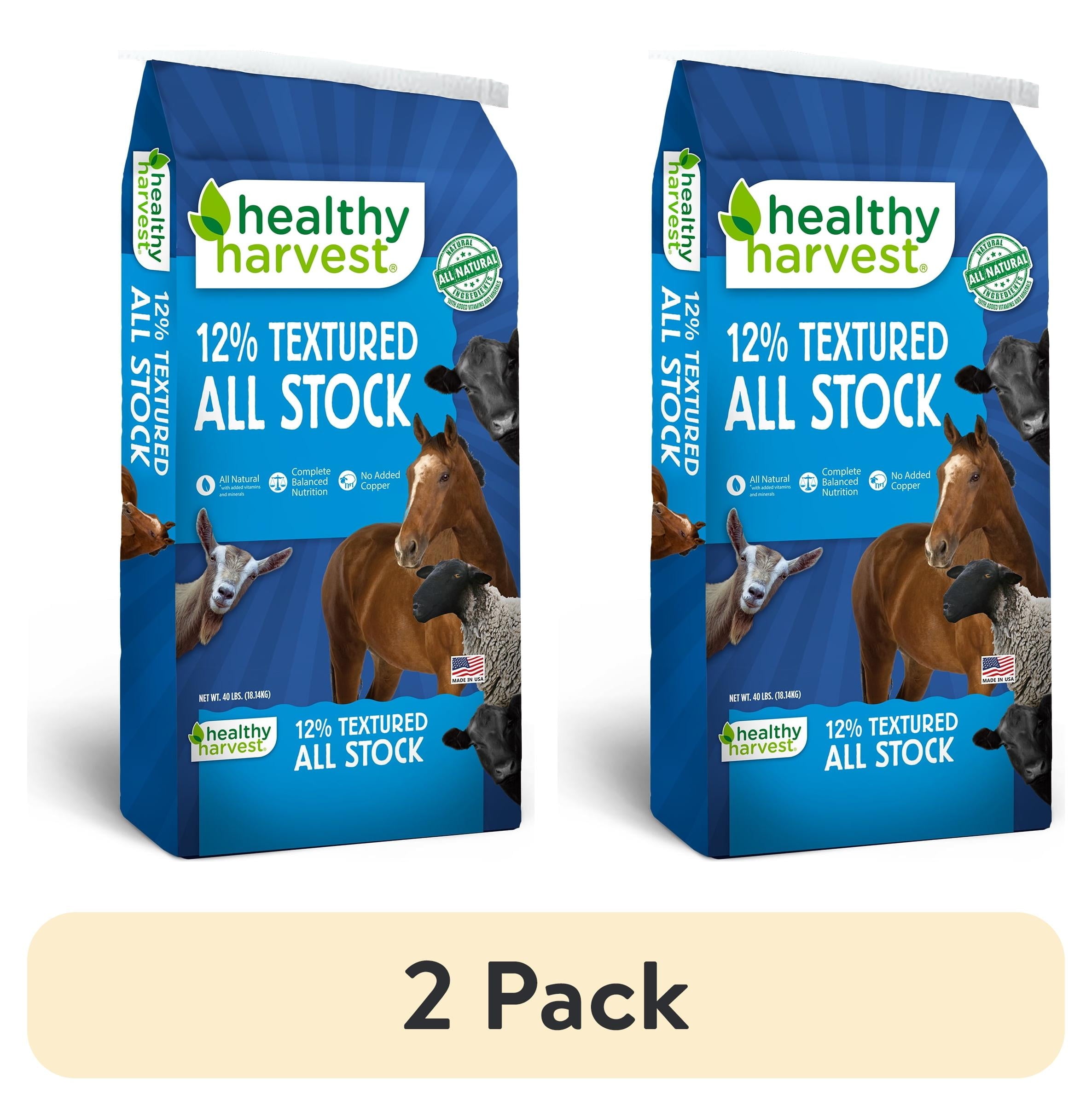 12% Textured All Stock Feed for Multiple Species of Livestock, 40 lb Bag