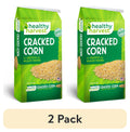 (2 pack) Cracked Corn for Poultry and Livestock, 40 lb Bag