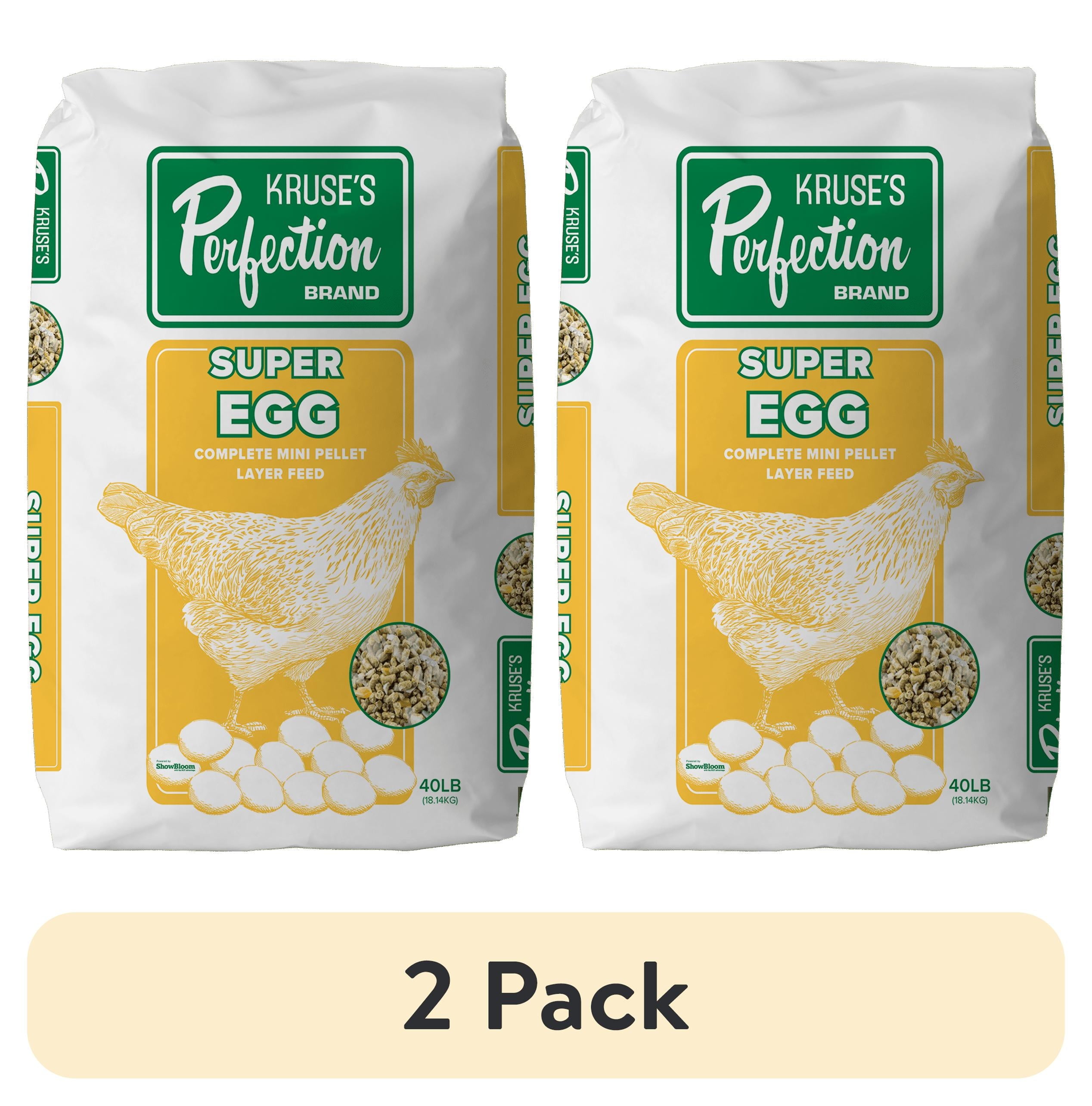 Brand Super Egg Poultry Feed 40 lb Pellet with Yucca for Laying Hens