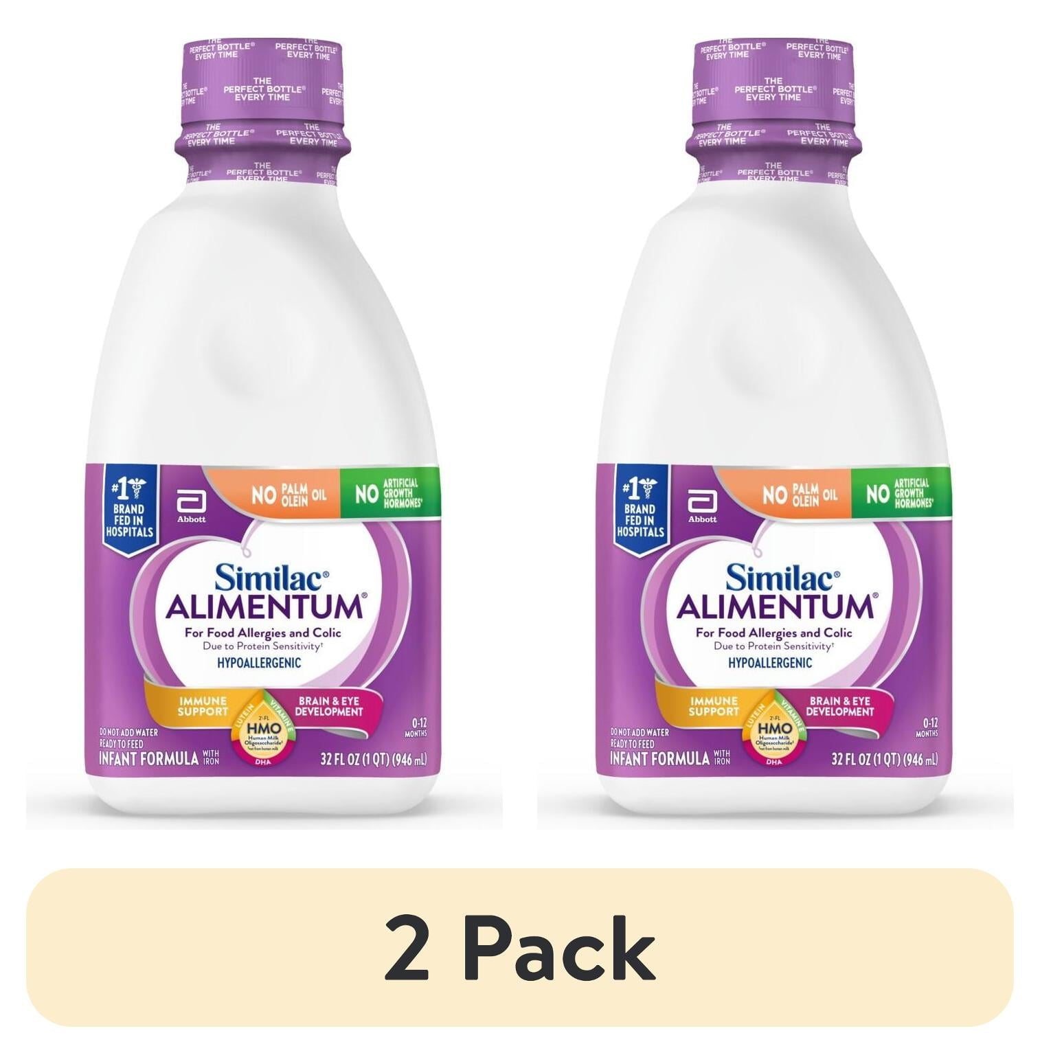 Alimentum With 2'-FL HMO, Ready-to-Feed Baby Formula, 32-fl-oz Bottle