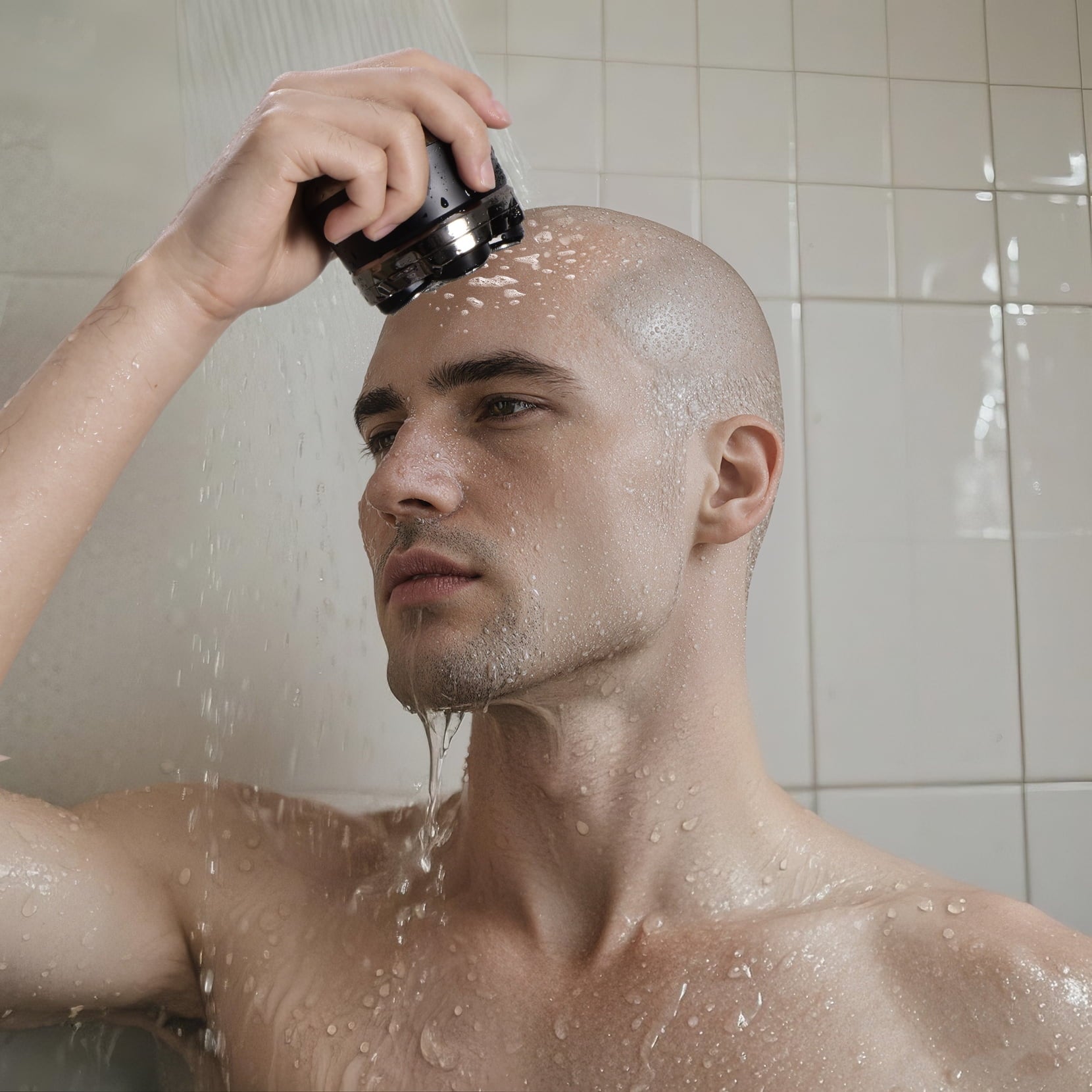 Body Hair Trimmer for Men,Manscape 3-in-1 Body Groomer Kit for Groin,IPX7 Wet/Dry Electric Shaver Razor,Grooming for Face and Body,USB &amp; Wireless Charging,Gifts for Men,Black