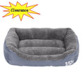 Dog Beds Large Sized Dog, Pet Winter Pet Bed Pet Supplies and Dog Sleeping Bed Gray S