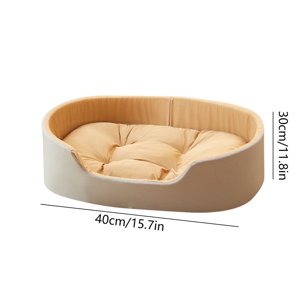 Clearance Dog Bed Medium Size Dogs, Cat Beds for Indoor Cats, Pet Bed for Puppy and Kitty, Washable, Extra , Anti-Slip Bottom