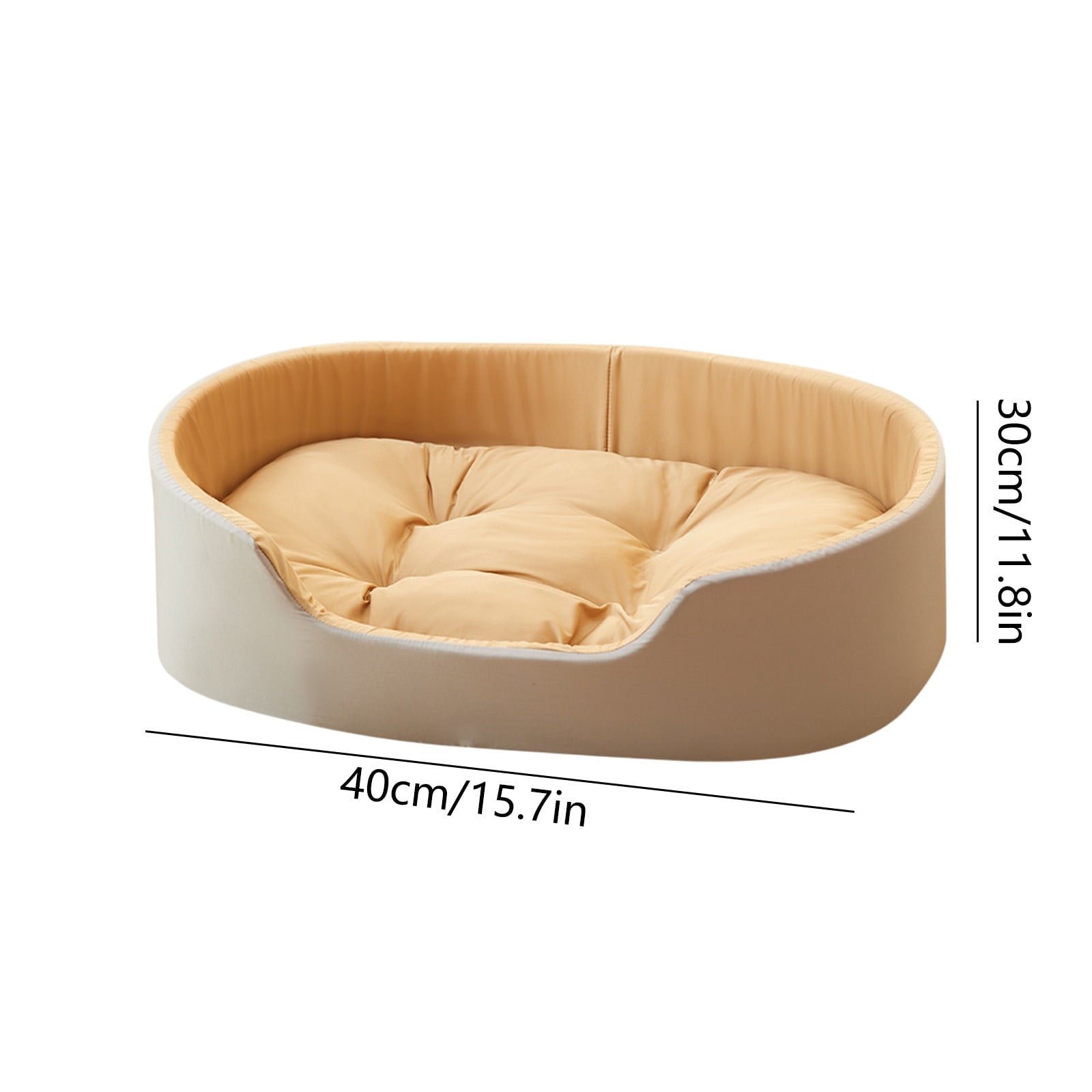 Clearance Dog Bed Medium Size Dogs, Cat Beds for Indoor Cats, Pet Bed for Puppy and Kitty, Washable, Extra , Anti-Slip Bottom