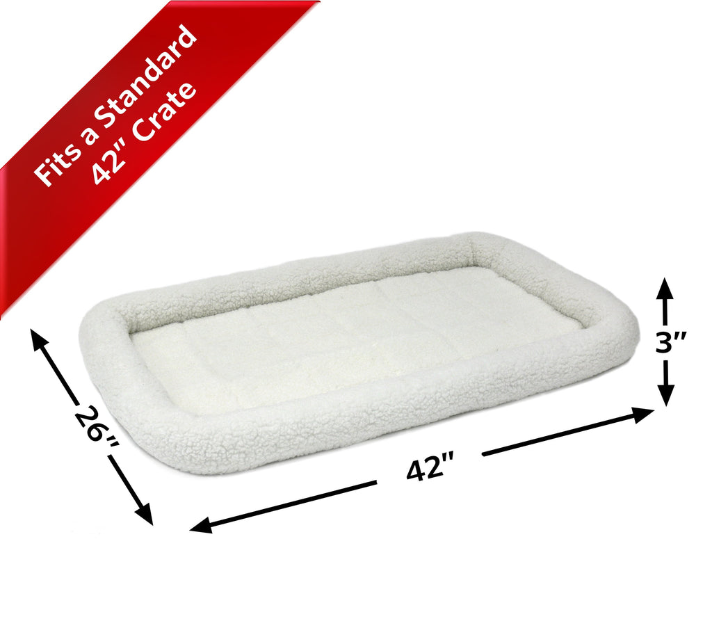 QuietTime Pet Bed &amp; Dog Crate Mat, Pink, 24"