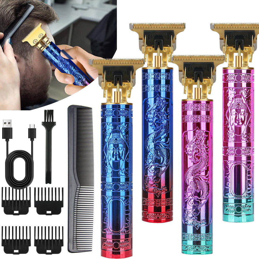 Elegant Choise Trimmer for Men, Cordless Electric Hair Clipper And Beard Trimmer - Haircut Grooming Kit With USB Charging