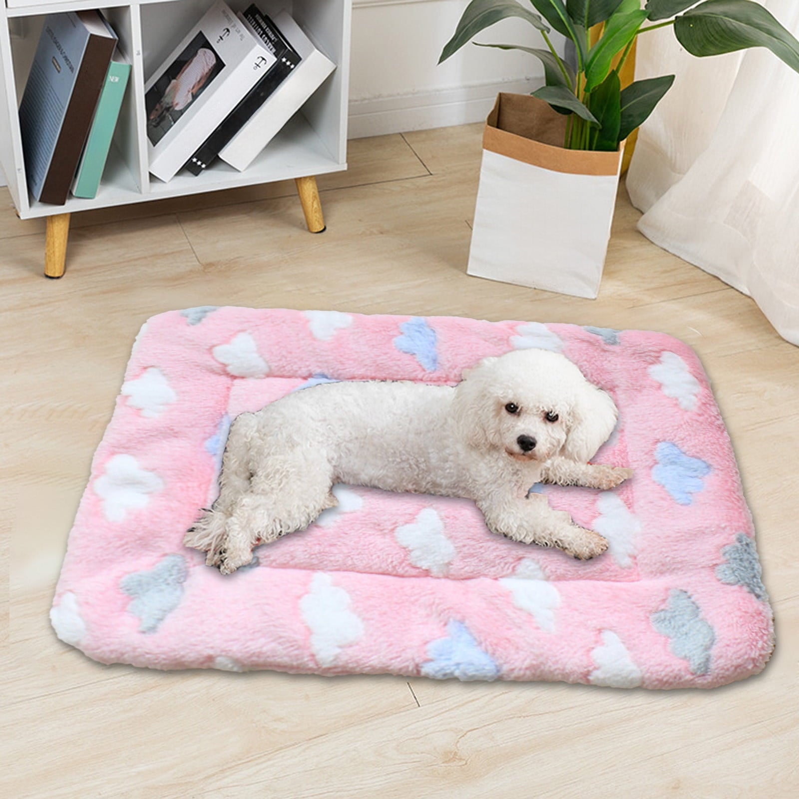 Cats Bed Cats Cushion Winter Thick Mattress Pet Sleeping Pad Indoor Cats Bed Comfy Pet Bed Suitable for Small Cats and Dogs 16.2x9.8in