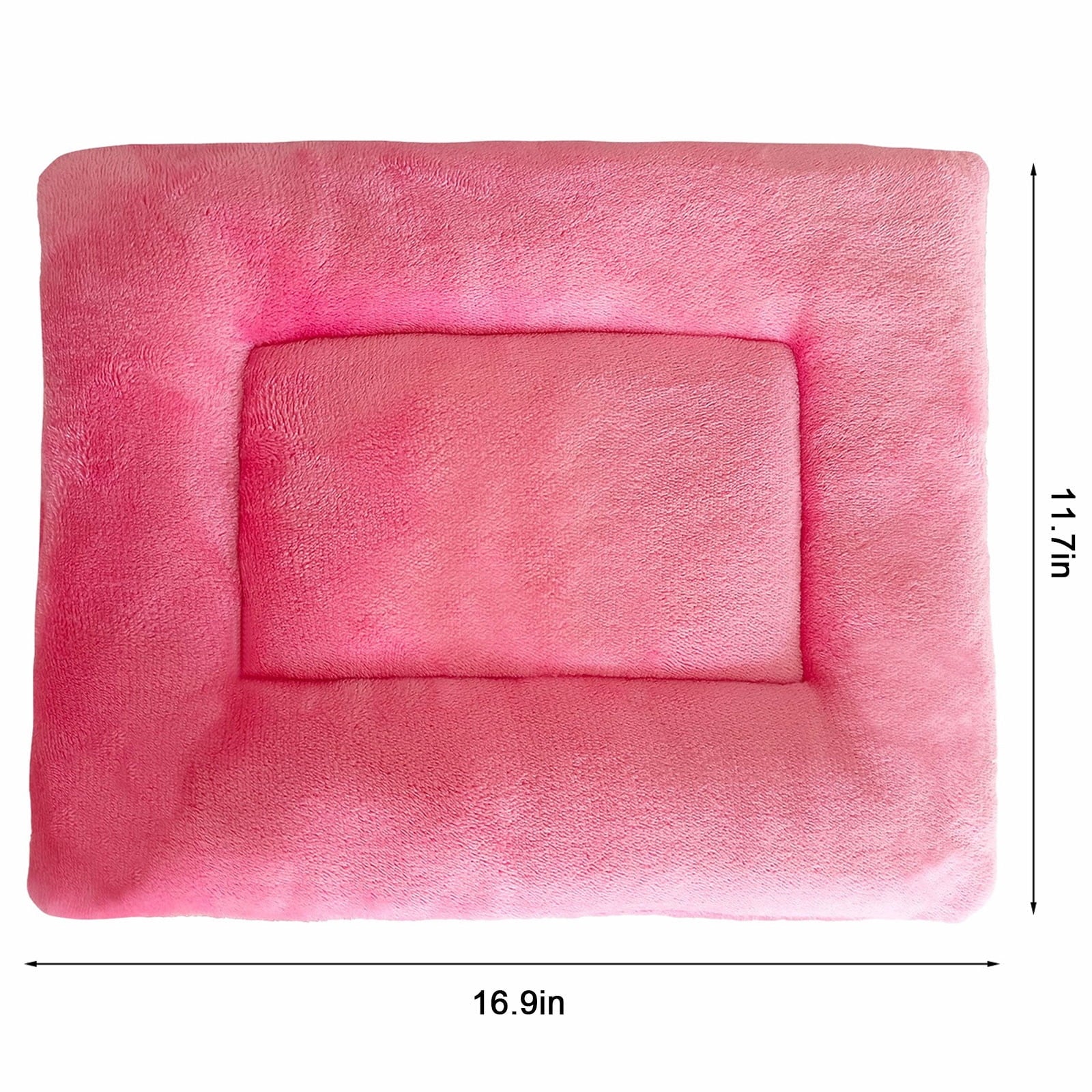 Washable Dog Bed Deluxe Plush Dog Crate Beds Fulffy Comfy Kennel Pad Anti-Slip Pet Sleeping Mat for Large, Jumbo, Medium, Small Dogs Breeds