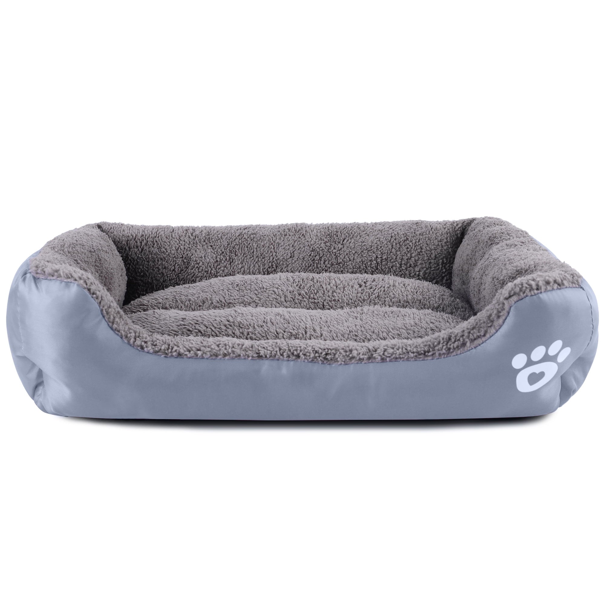 Dog Bed for Small Medium Large Dogs Puppy Cushion Kennel Pet Beds Rectangle, S