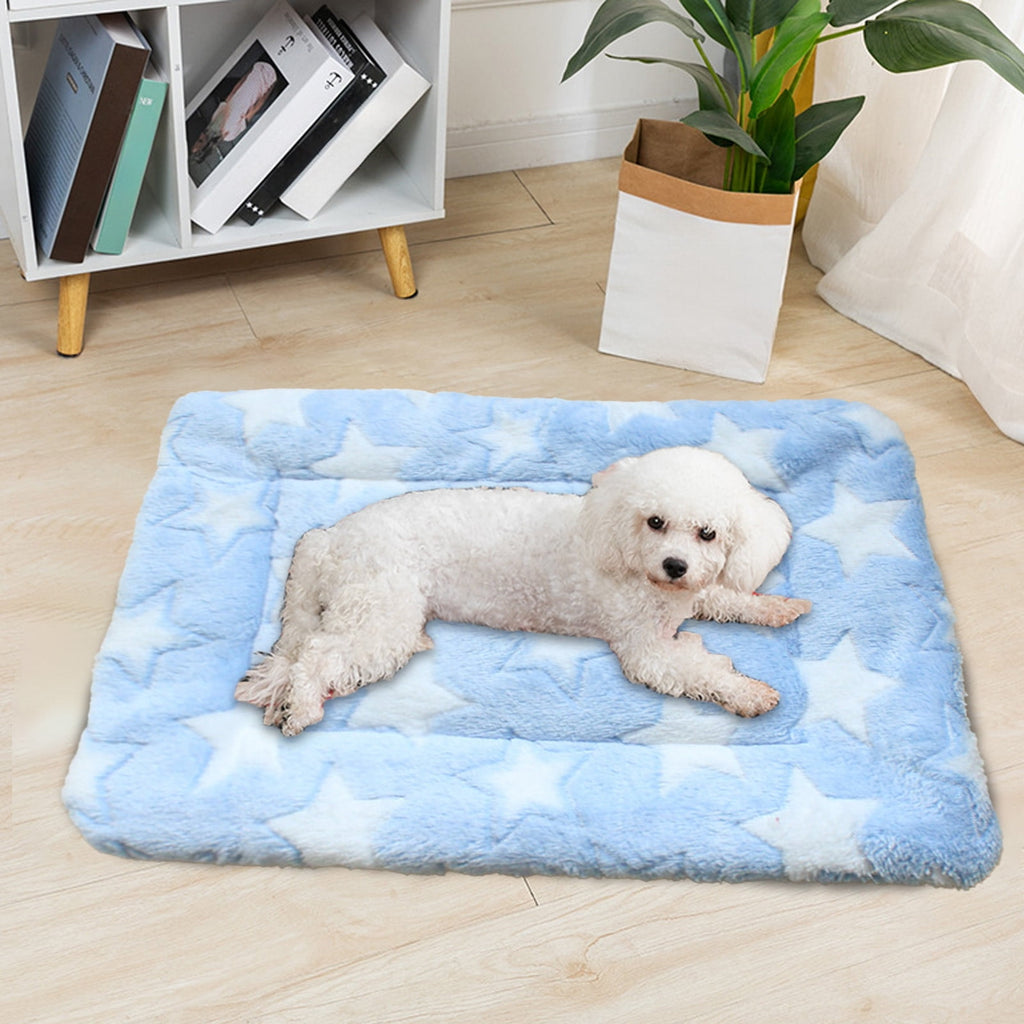 Cats Bed Cats Cushion Winter Thick Mattress Pet Sleeping Pad Indoor Cats Bed Comfy Pet Bed Suitable for Small Cats and Dogs 16.2x9.8in