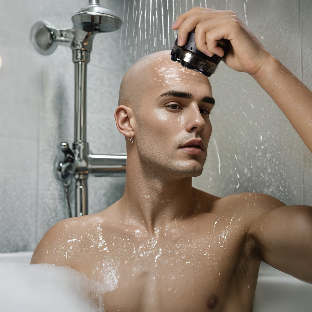 Body Hair Trimmer for Men,Manscape 3-in-1 Body Groomer Kit for Groin,IPX7 Wet/Dry Electric Shaver Razor,Grooming for Face and Body,USB &amp; Wireless Charging,Gifts for Men,Black
