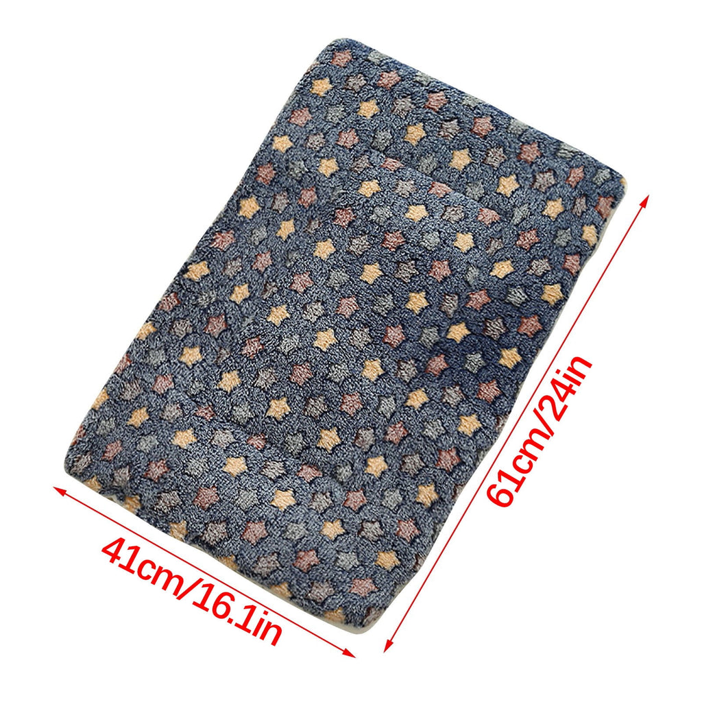 Cats Bed Cats Cushion Winter Thick Mattress Pet Sleeping Pad Indoor Cats Bed Comfy Pet Bed Suitable for Small Cats and Dogs 16.2x9.8in