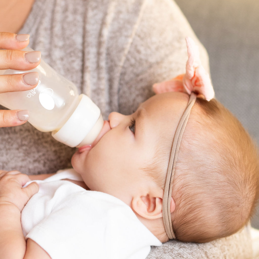 Balance + Standard Neck Plastic Baby Bottles , 9oz Clear, 6 Count