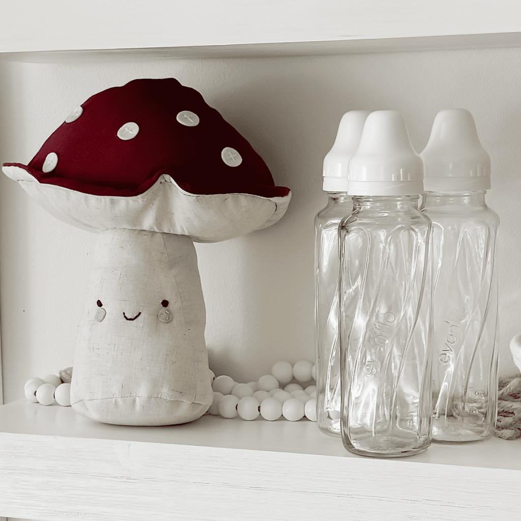 Classic Glass Baby Bottles - 8 Fl oz, Clear, 3ct