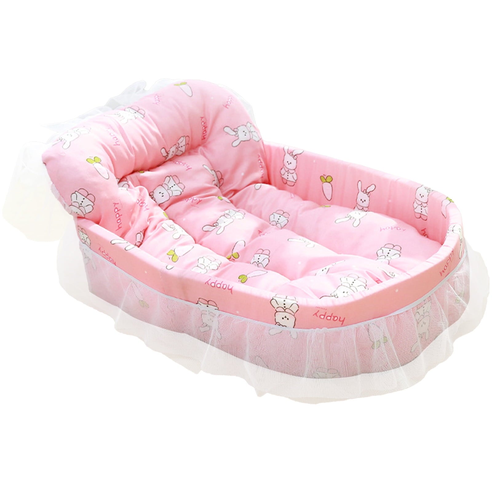 Clearance Dog Bed Medium Size Dogs, Cat Beds for Indoor Cats, Pet Bed for Puppy and Kitty, Washable, Extra , Anti-Slip Bottom