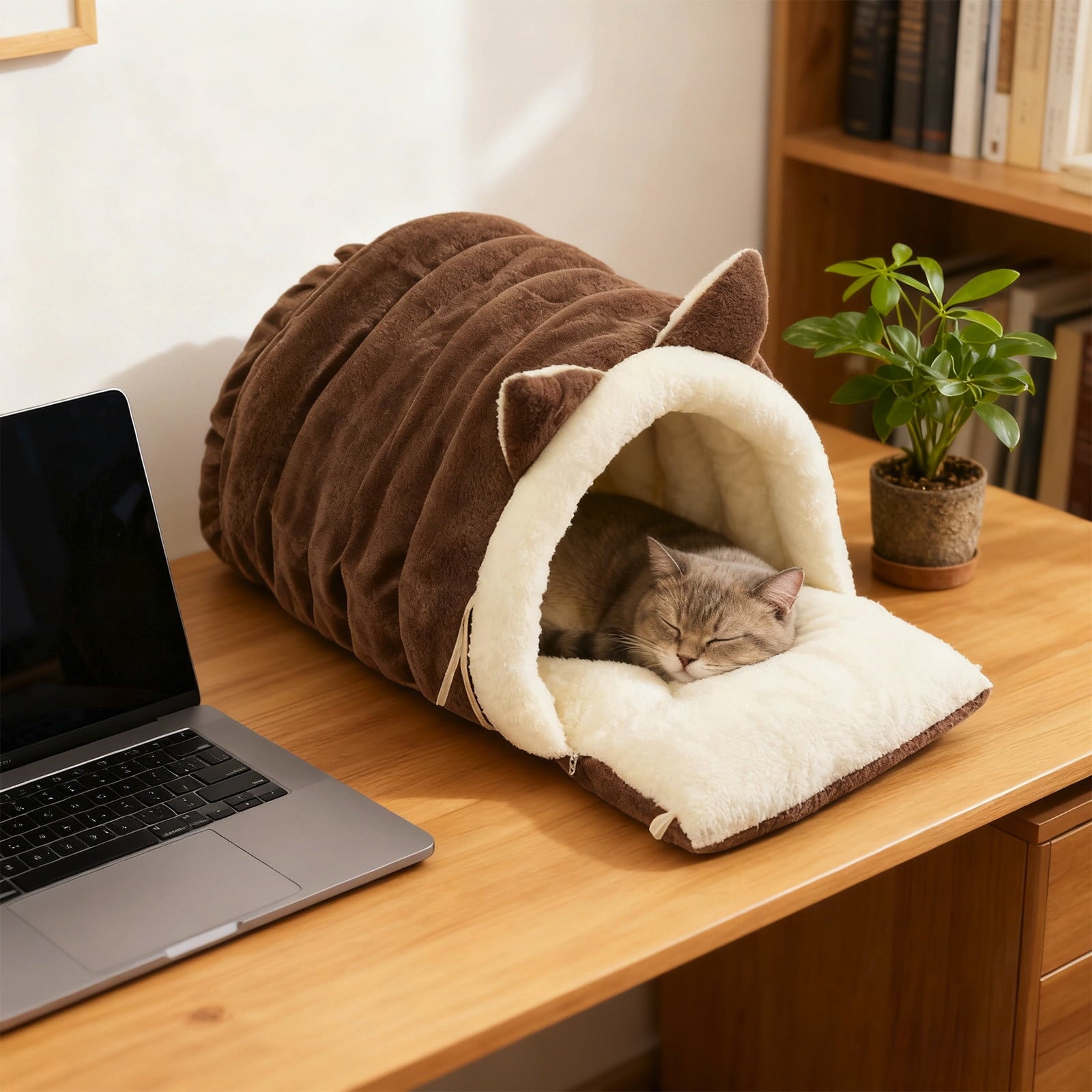 Clearance Dog Bed Medium Size Dogs, Cat Beds for Indoor Cats, Pet Bed for Puppy and Kitty, Washable, Extra , Anti-Slip Bottom