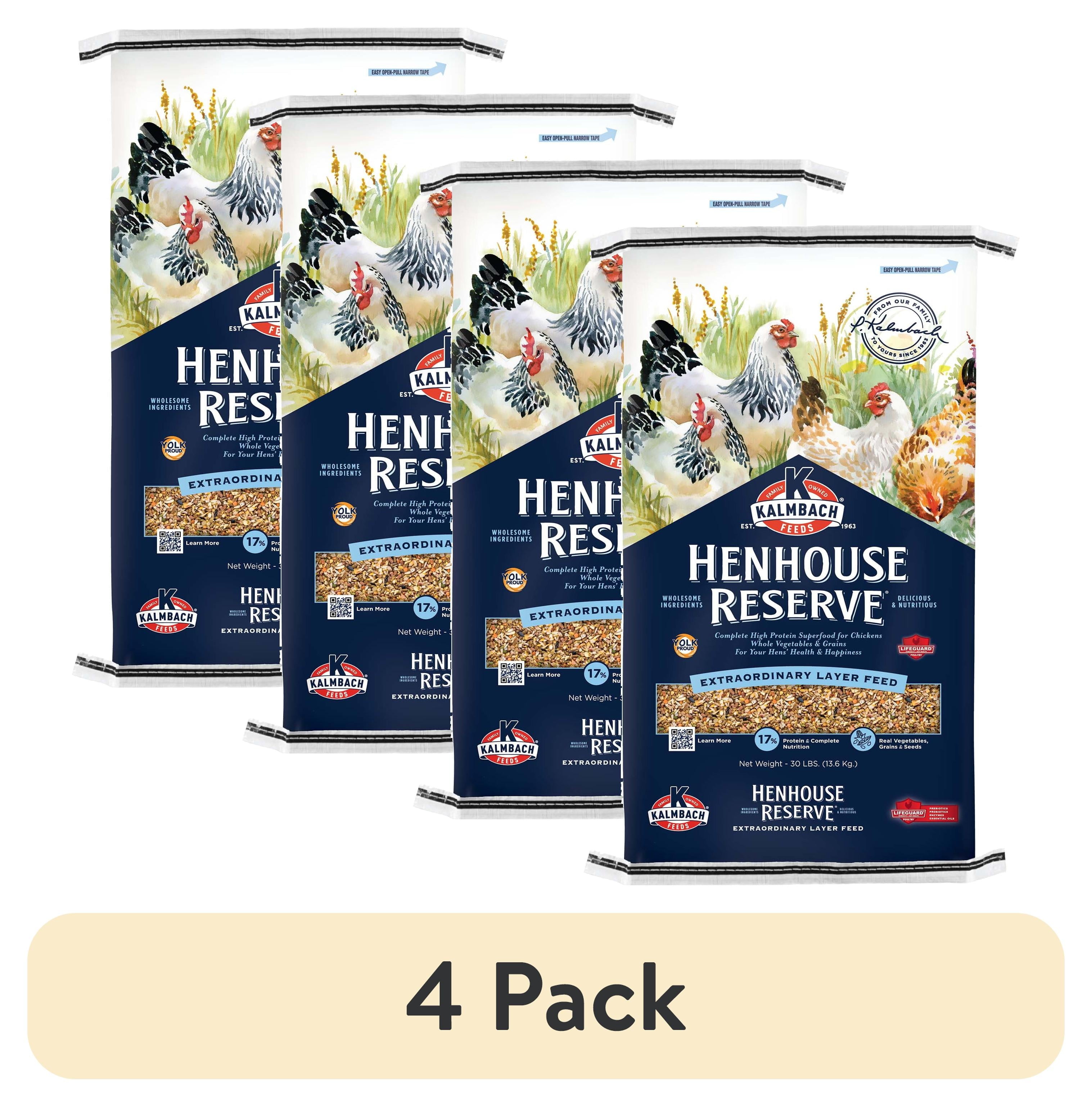Henhouse Reserve - Extraordinary Whole Grain Layer Feed for Chickens, 30 lb