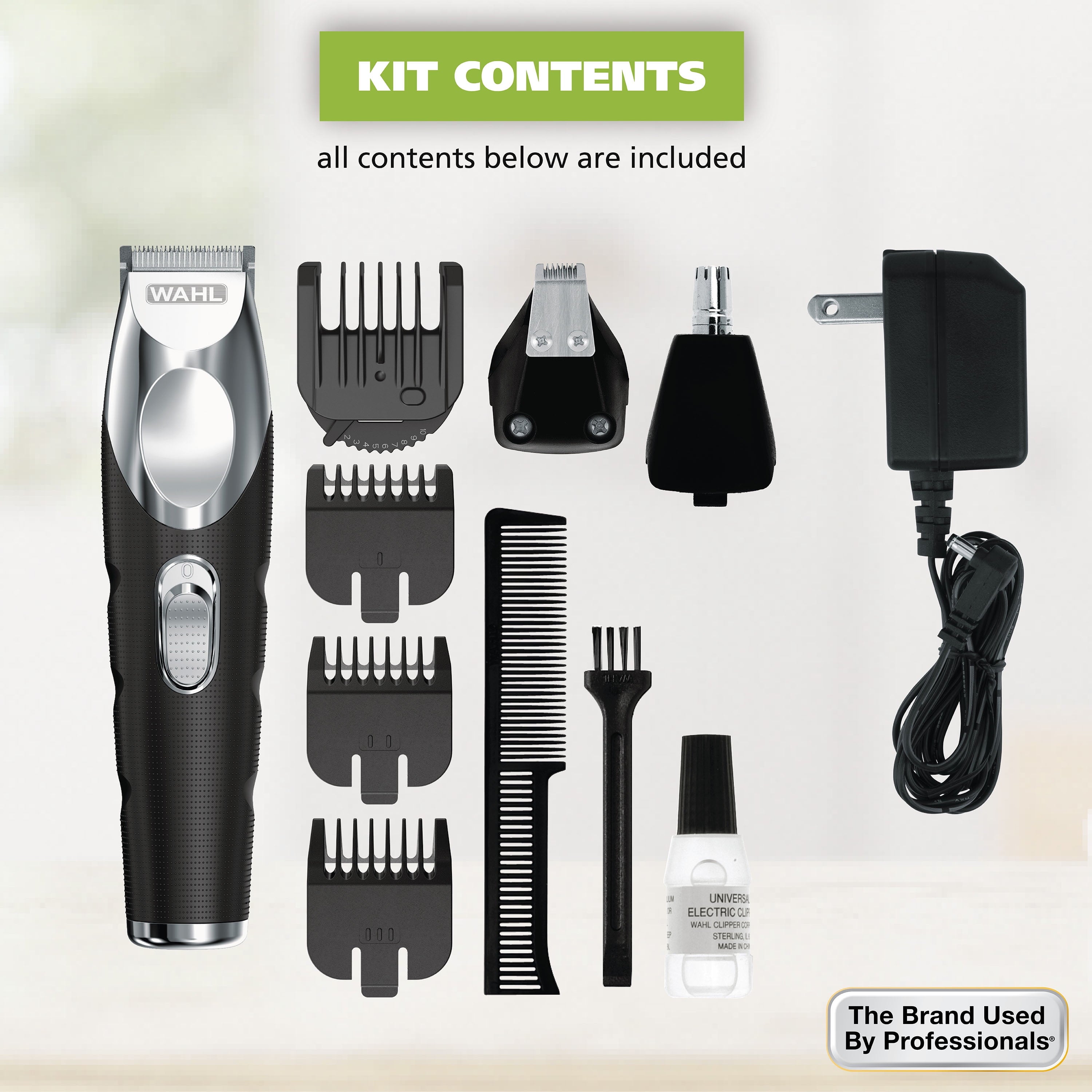 All-in-One Head-to-Toe Beard and Body Grooming Kit for Men, Lithium Trimmer, 3025773