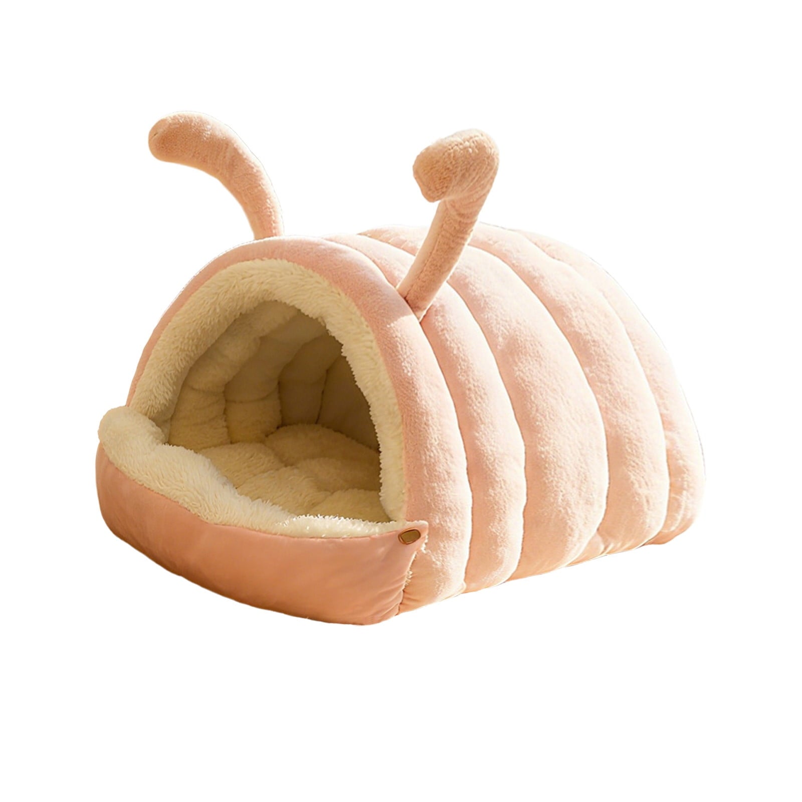 Winter Cat and Dog Bed, Pet Cushion, Removable Semi-Enclosed Pet Cave, Indoor Pet Bedding for Small Animals, Washable Pet Nest