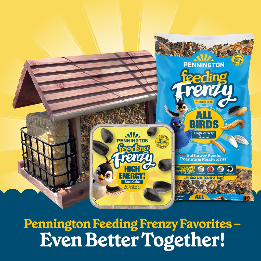 Feeding Frenzy Wild Bird Seeds, Wild Bird Food Mix, 5 lb.