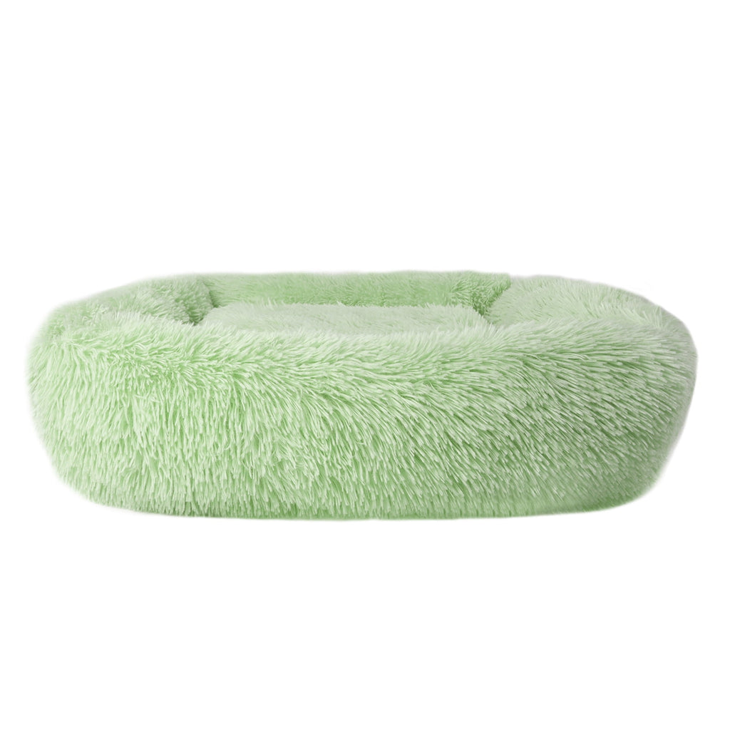 Rectangle Plush Pet Bed Bed for Dogs Cats Kennel Cuddler Crate Cushion Mat Washable