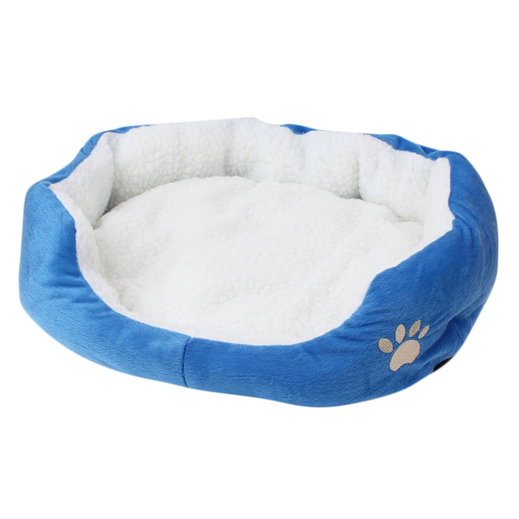 Pet Bed, Indoor Puppy Cushion Doghouse Fleece Pet Dog Cat Bed Indoor Pillow Cuddler for Small Dogs and Cats (19.68*15.75in)