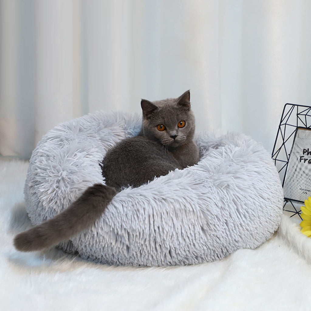 Cat Bed Clearance Washable Plush Pet Beds Pet Bed for Puppy and Kitten