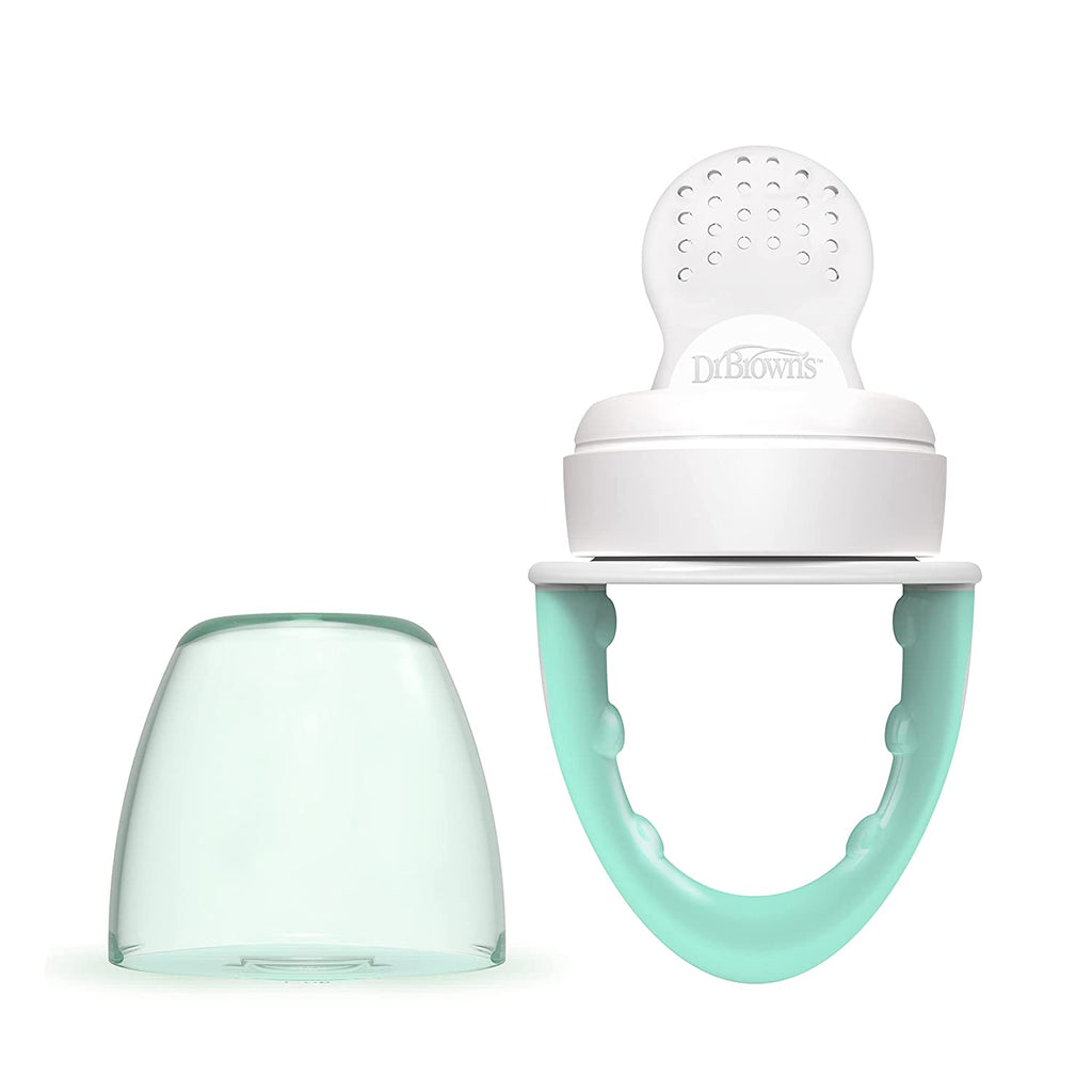 Designed to Nourish, Fresh Firsts Silicone Feeder, Solid Food Feeding, Mint, 1 Pack