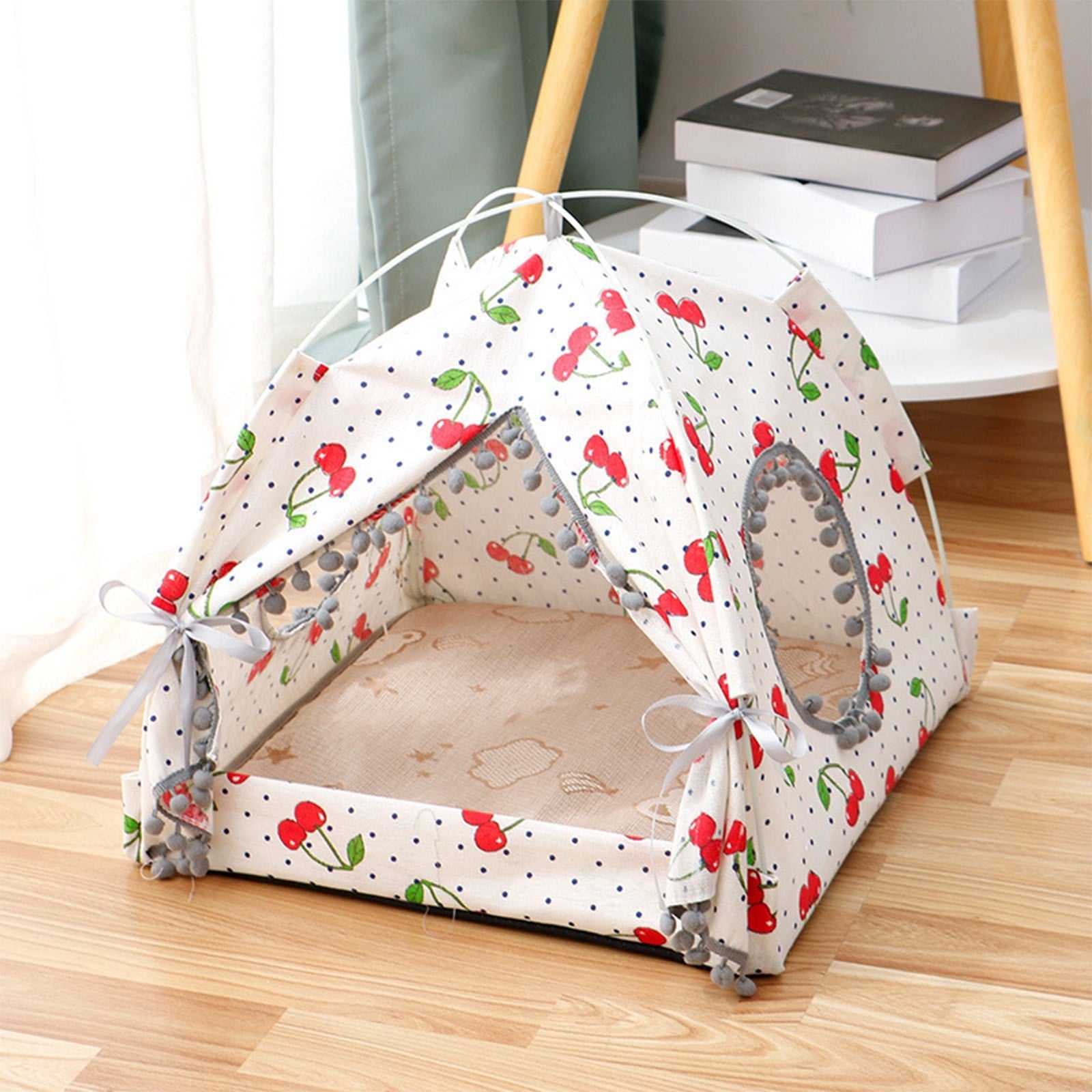 Clearance Dog Bed Medium Size Dogs, Cat Beds for Indoor Cats, Pet Bed for Puppy and Kitty, Washable, Extra , Anti-Slip Bottom
