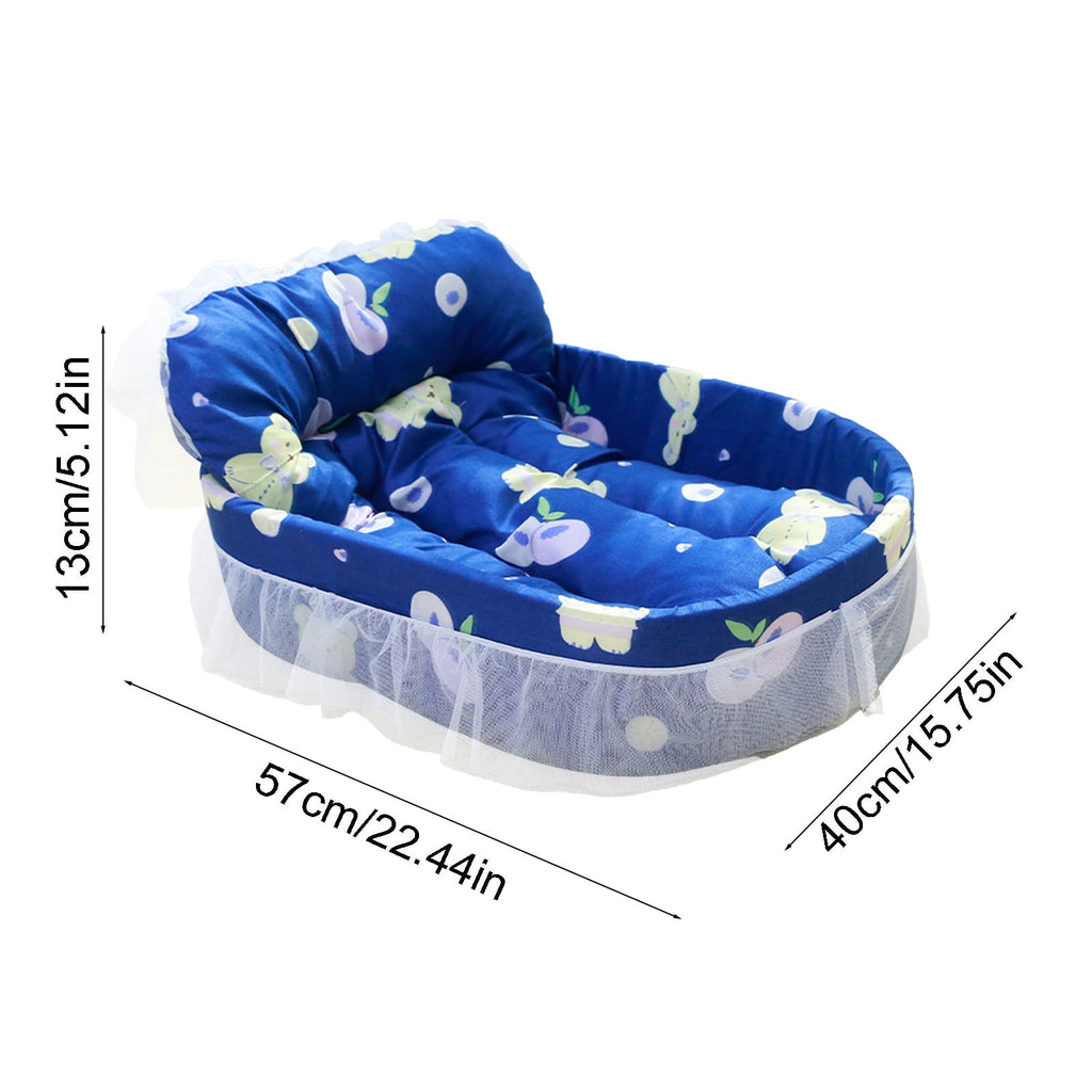 Clearance Dog Bed Medium Size Dogs, Cat Beds for Indoor Cats, Pet Bed for Puppy and Kitty, Washable, Extra , Anti-Slip Bottom