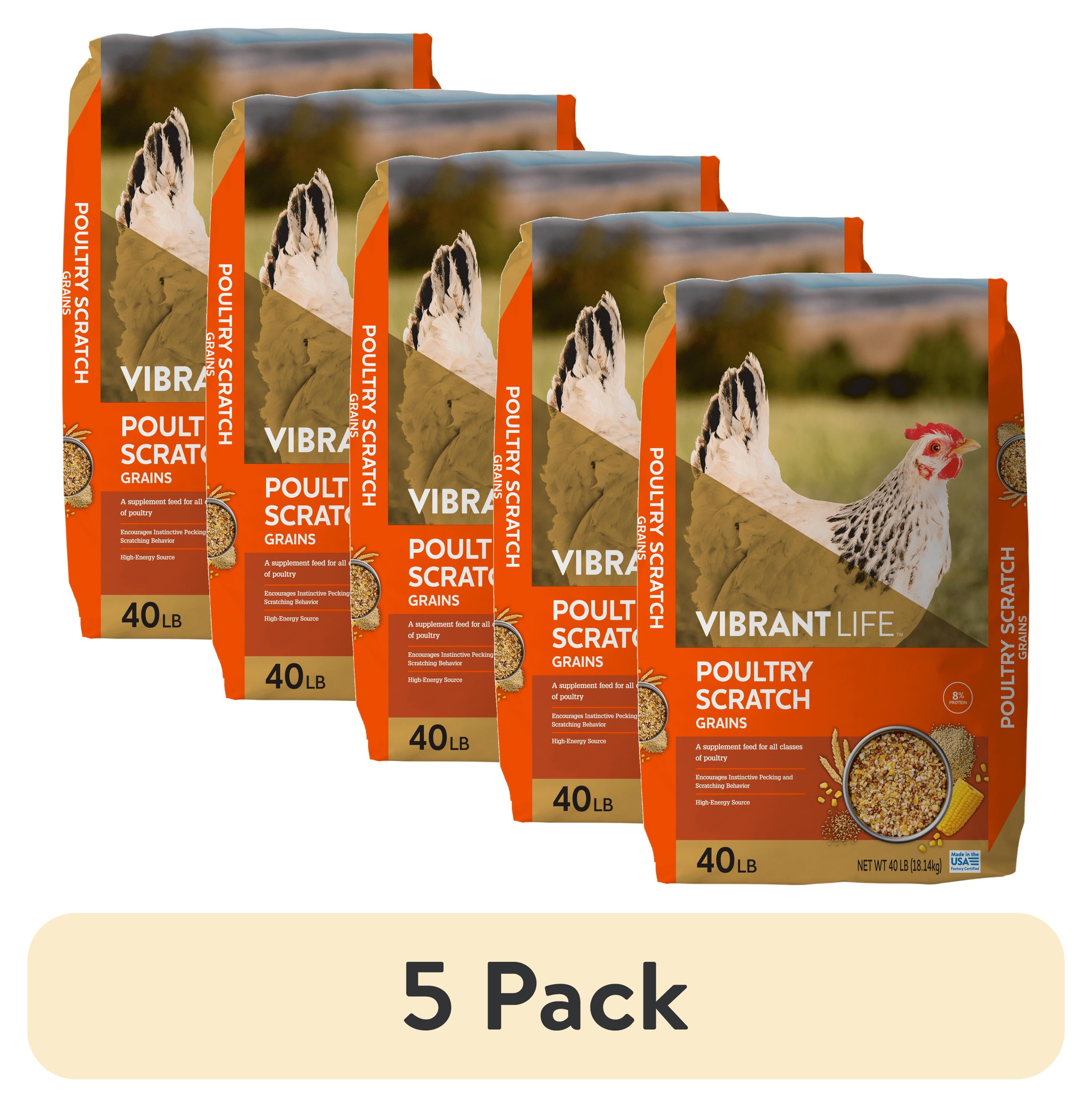 Poultry Scratch Grains, 40 lb Bag