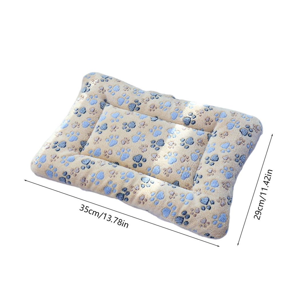 Thick Plush Pet Bed For Dogs Cats Super Sleeping Mat Non Slip Pad Pet Furniture