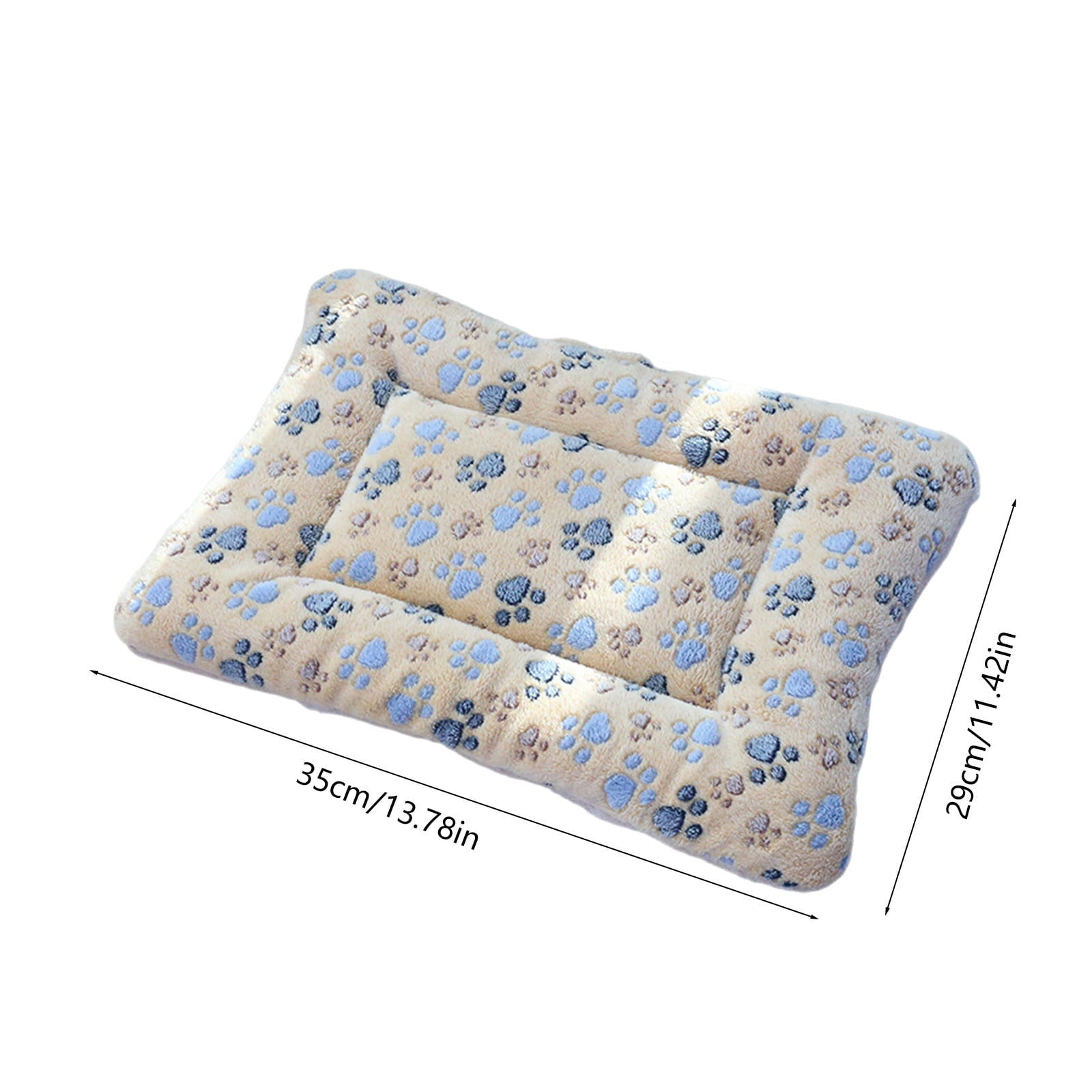Thick Plush Pet Bed For Dogs Cats Super Sleeping Mat Non Slip Pad Pet Furniture