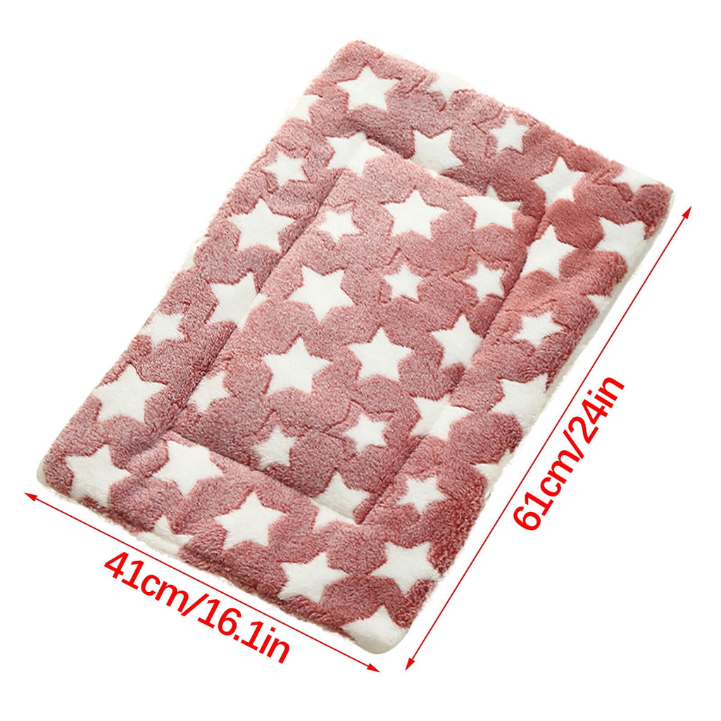 Cats Bed Cats Cushion Winter Thick Mattress Pet Sleeping Pad Indoor Cats Bed Comfy Pet Bed Suitable for Small Cats and Dogs 16.2x9.8in