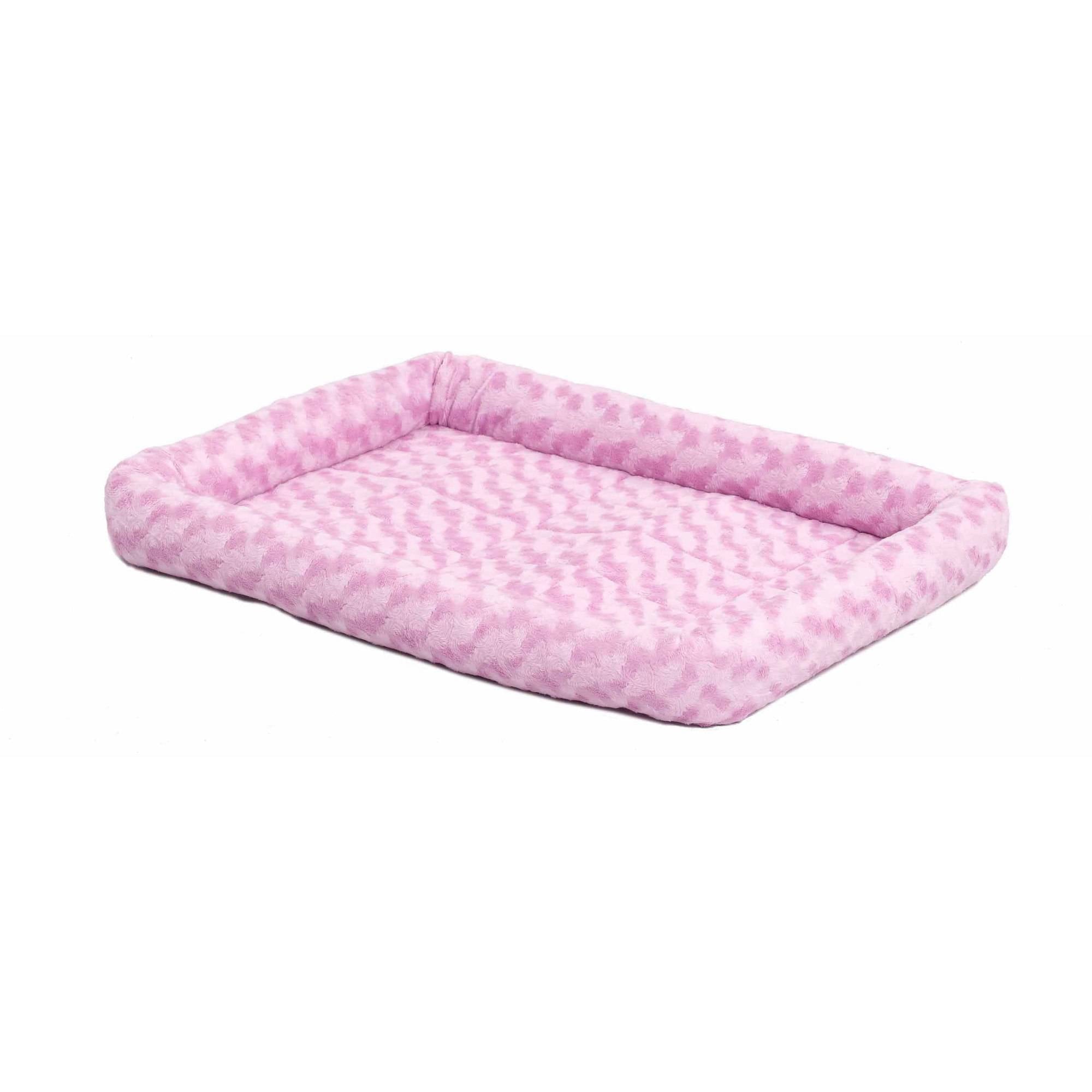QuietTime Pet Bed &amp; Dog Crate Mat, Pink, 24"