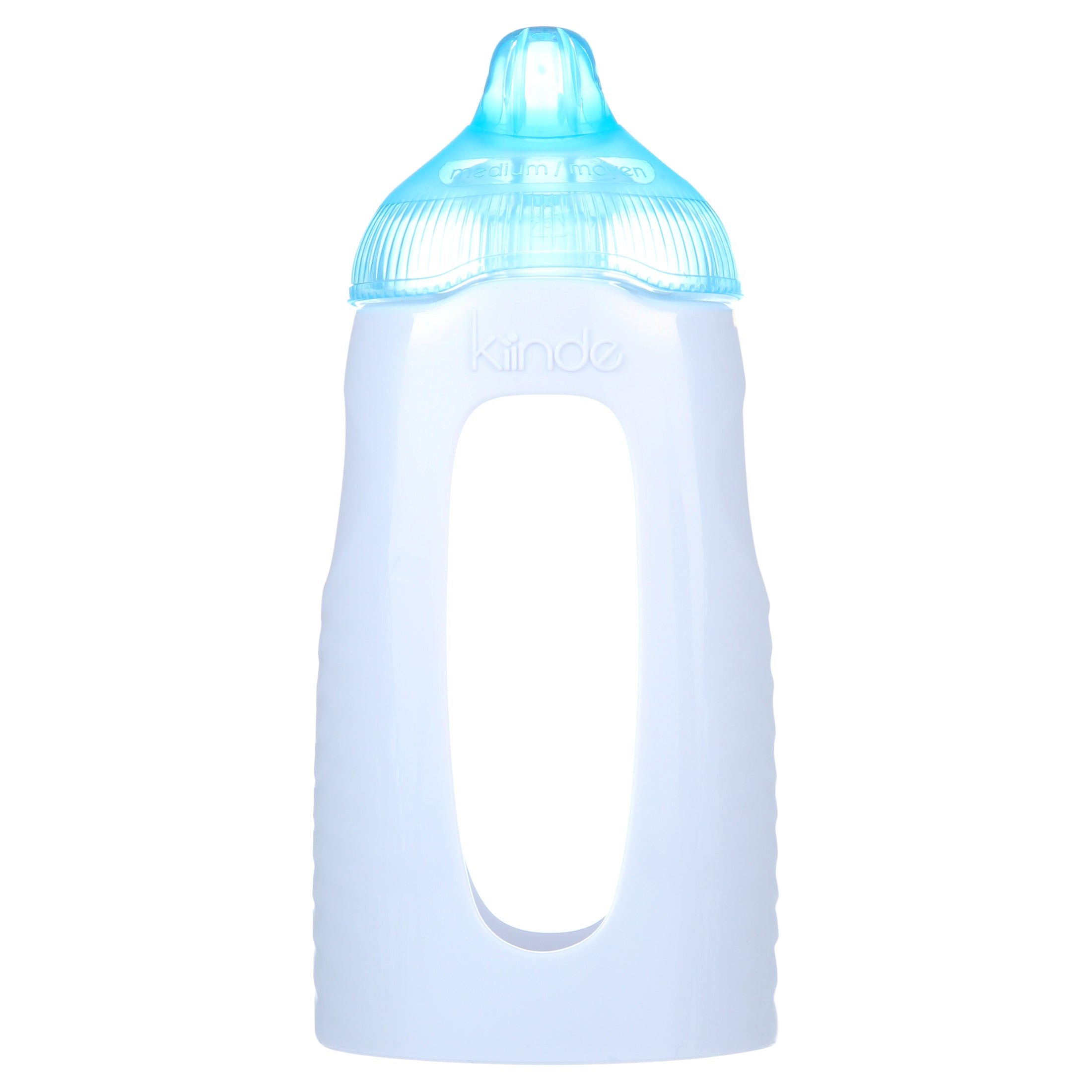 Twist Squeeze Natural Baby Breast Milk Feeding Bottle with Nipples and Case (2 Pack)